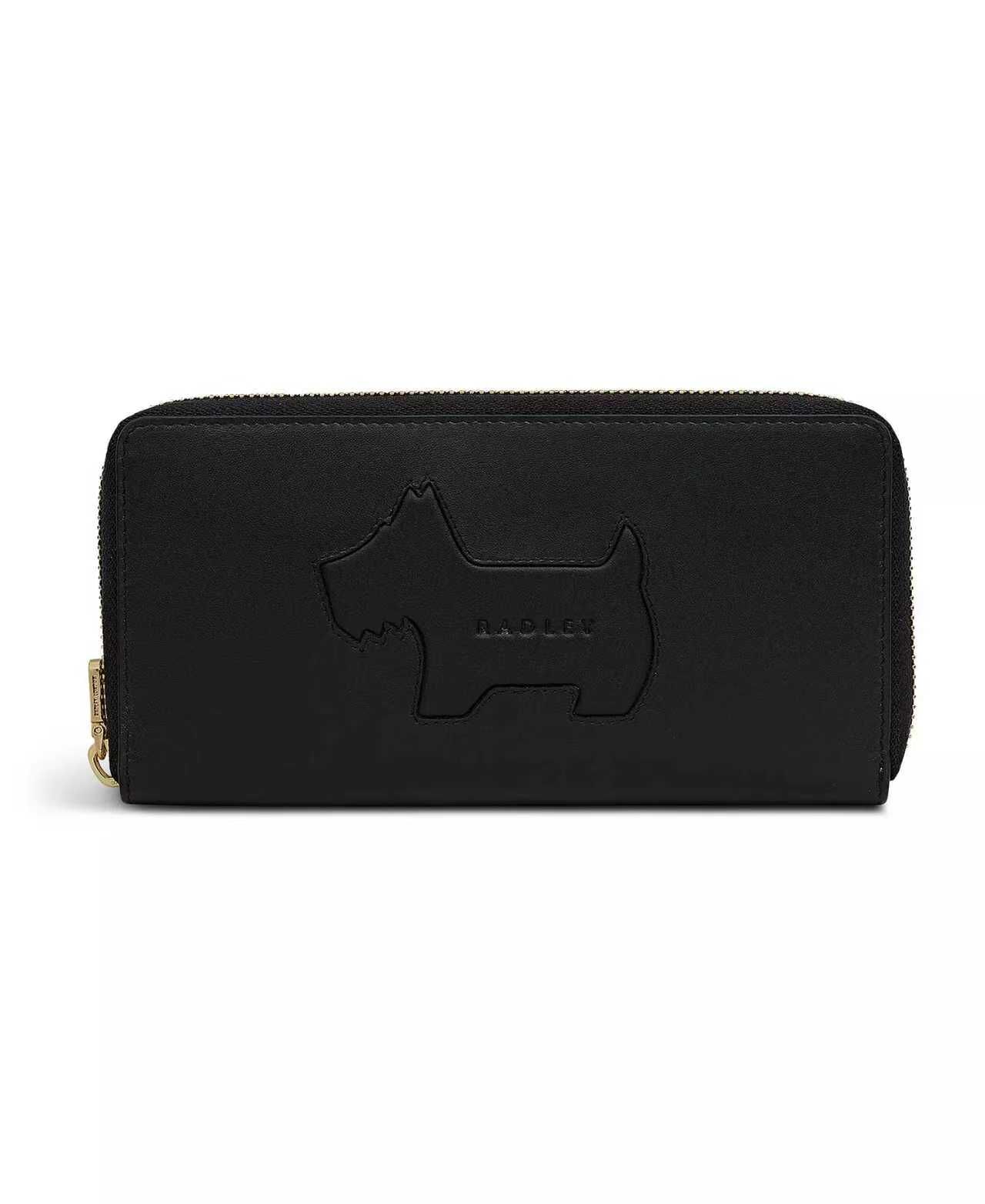 【預購】RADLEY LONDON H082162 Hadley Lane 拉鏈長銀包 (黑色)