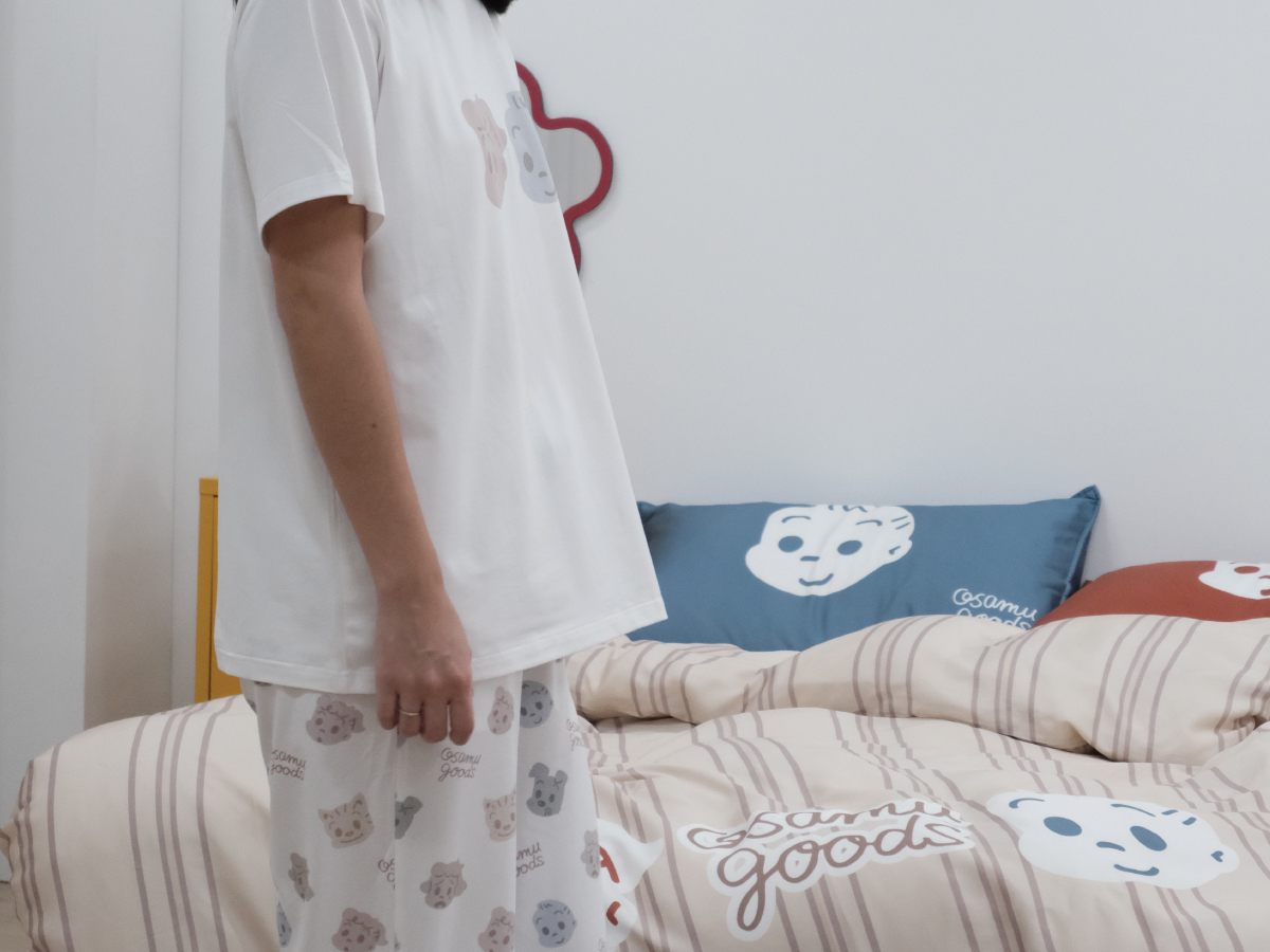 角色質感睡衣情境照2