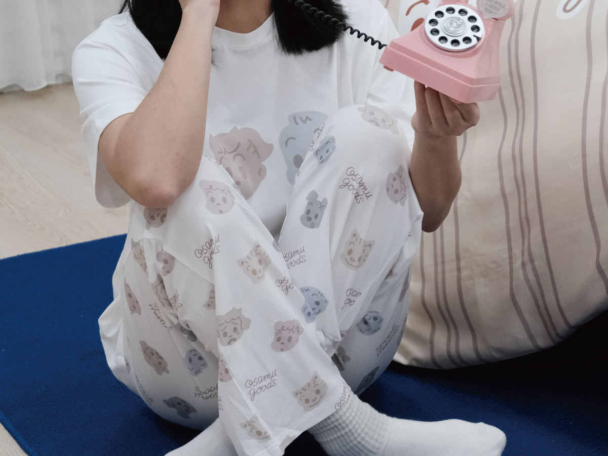 角色質感睡衣情境照3