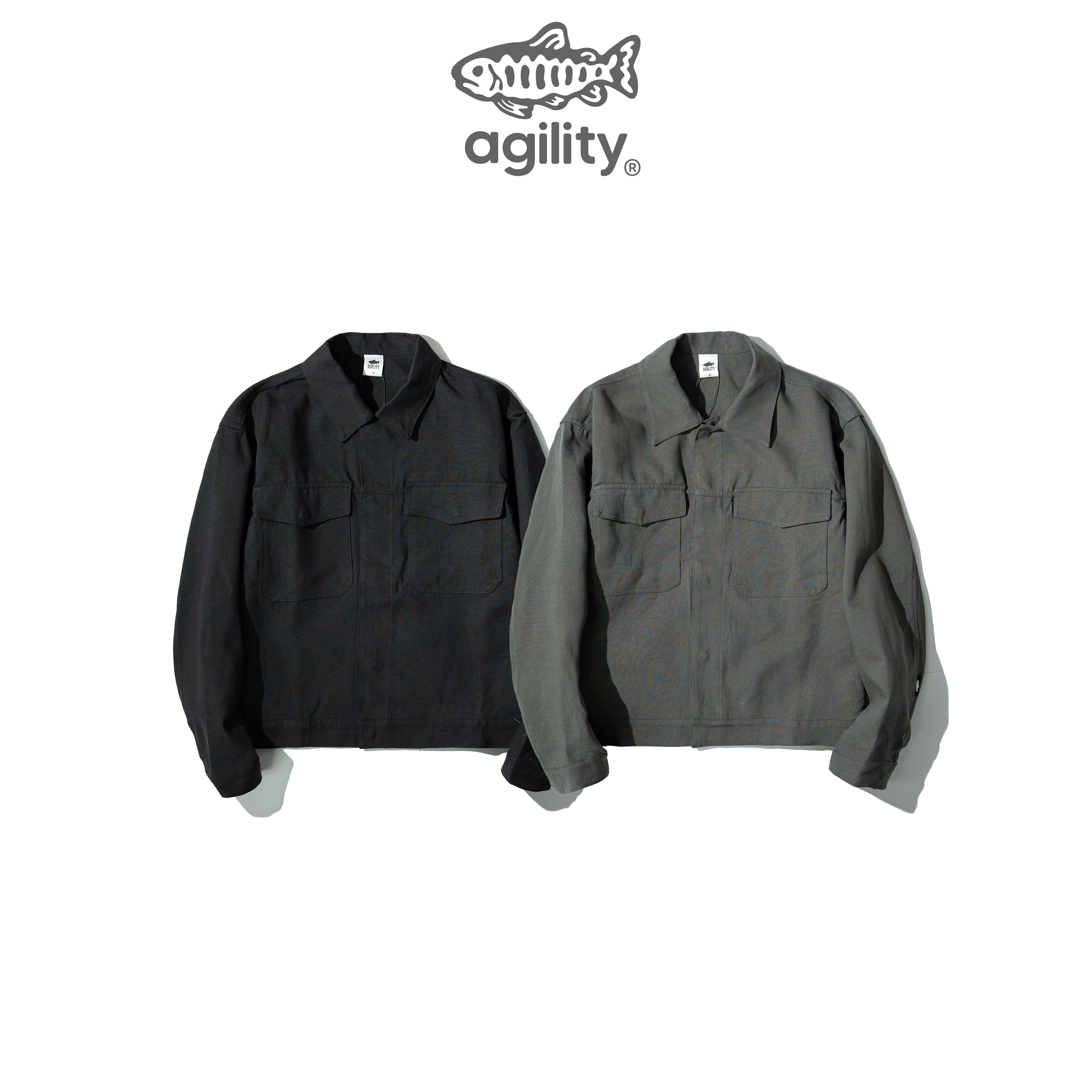 AGILITY Type 2 Washed Cotton Jacket 寬短 水洗棉外套 [BD-J2]
