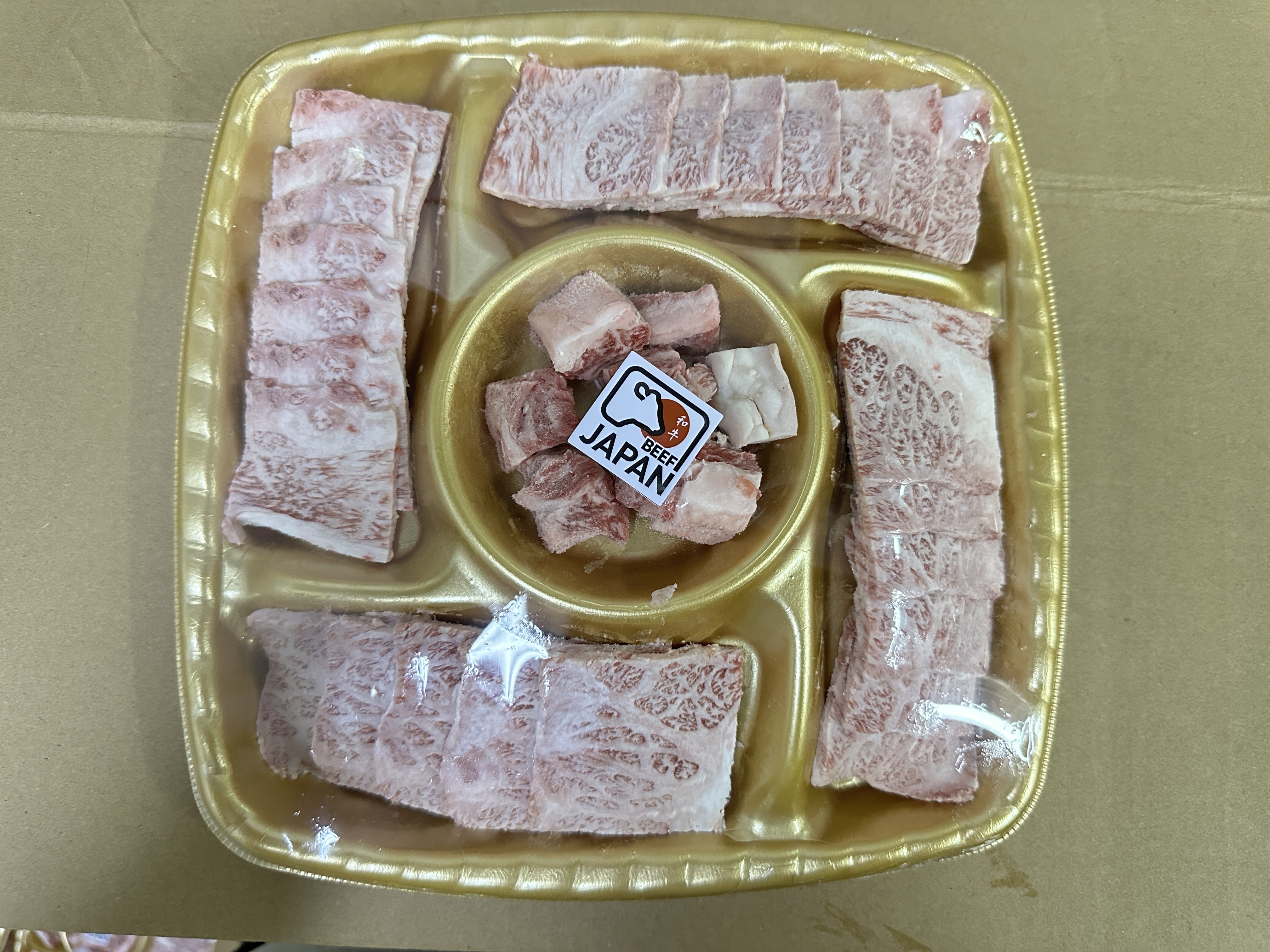 【急凍貨】日本 A4和牛燒肉盤 1盒 300g 少肥版 隨機發貨 不退不換