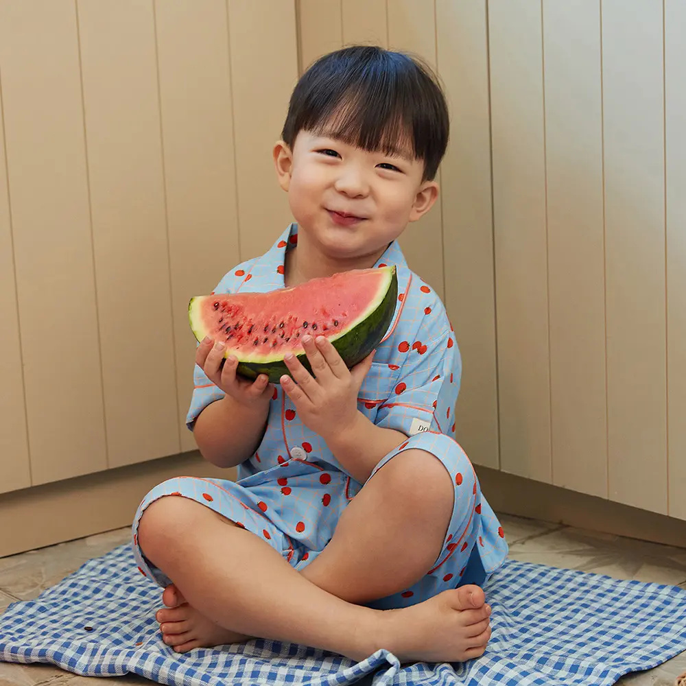DOSSY 類純棉純柔 Tommy 湯米兒童短袖睡衣【7款碼數】