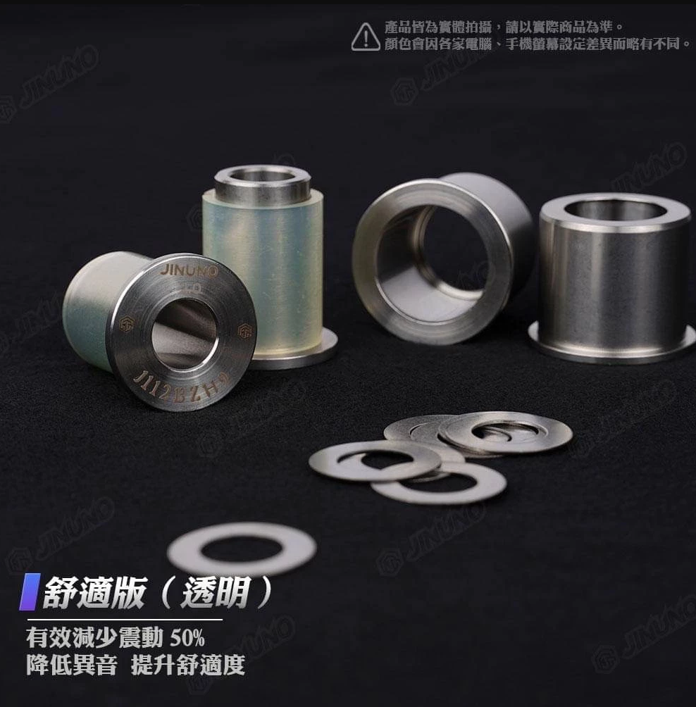 【jinuno 桀諾】 引擎襯套 白鐵內套/PU耐磨外套 DRG158/JETSR/JETS/戰將六代