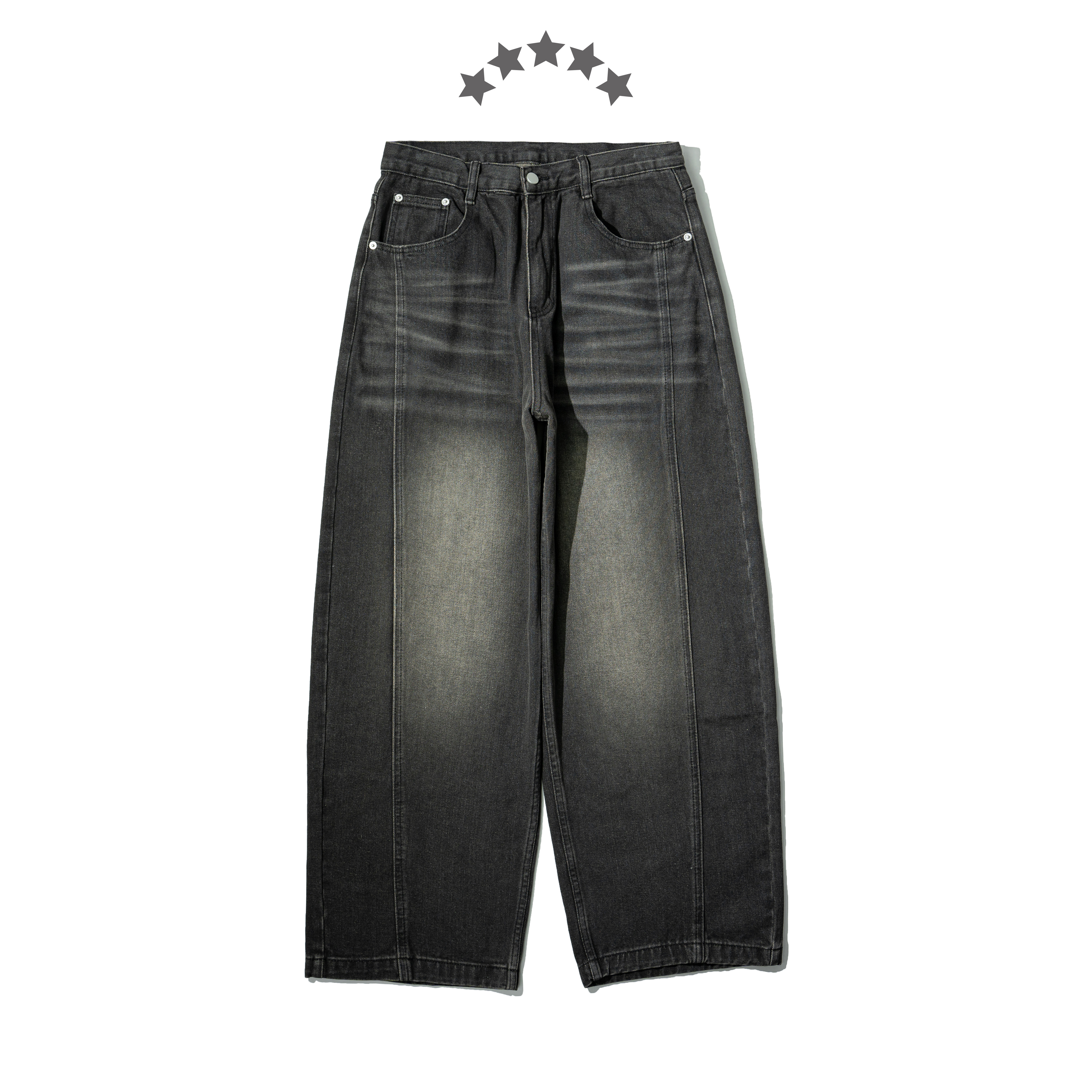 Tailored Curved Jeans 剪裁 彎刀 牛仔褲 [K136]
