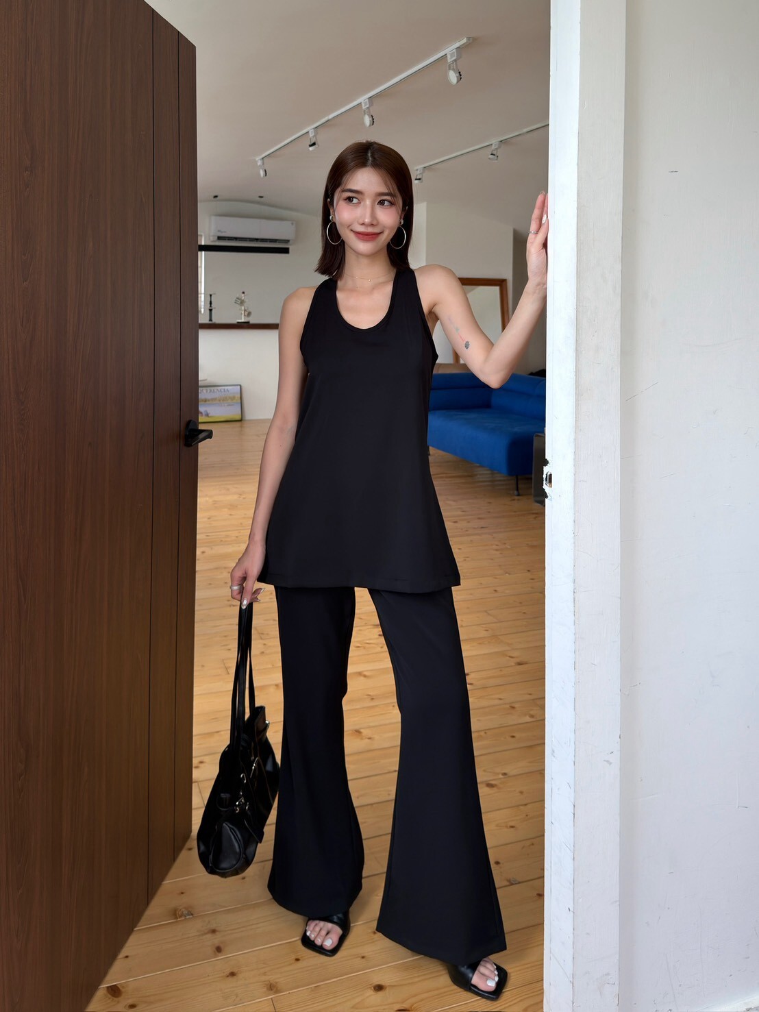 後Y造型美背套裝