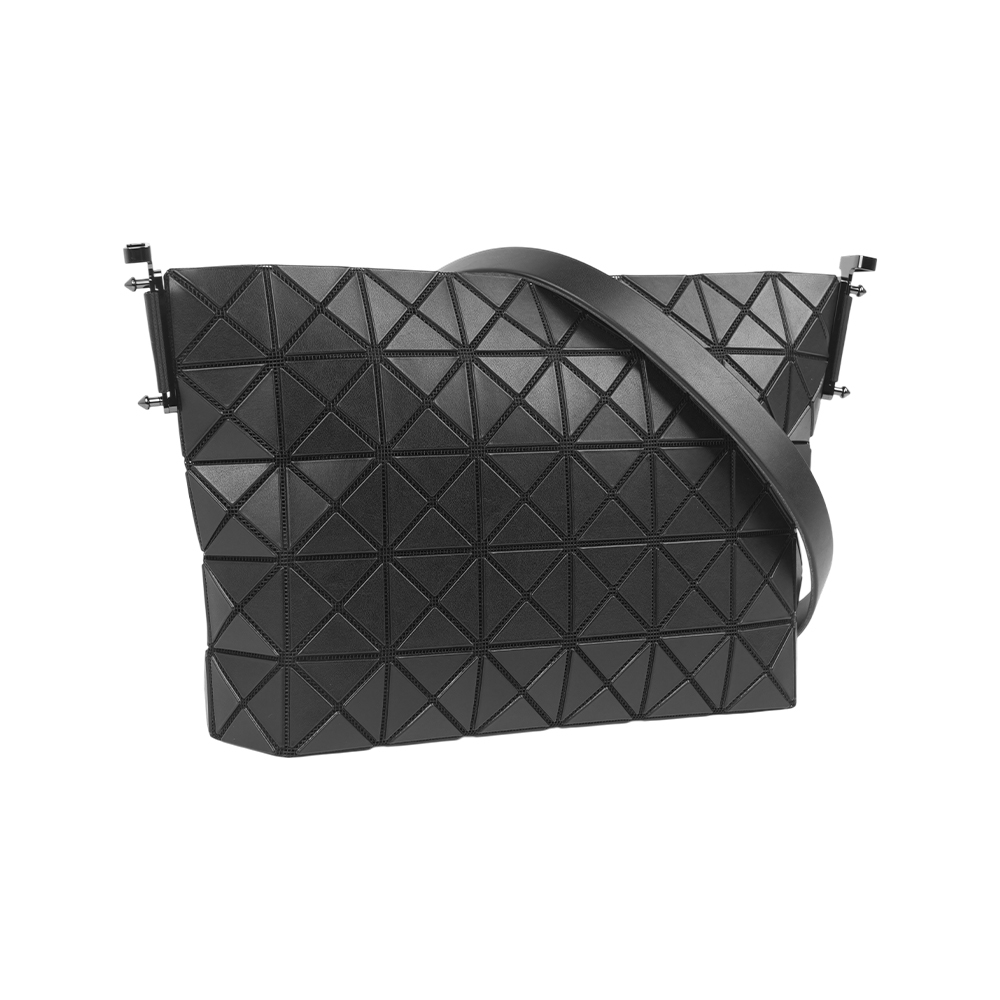 【ISSEY MIYAKE三宅一生】BAO BAO MUSETTE 霧面拉鍊二用包(消光黑)