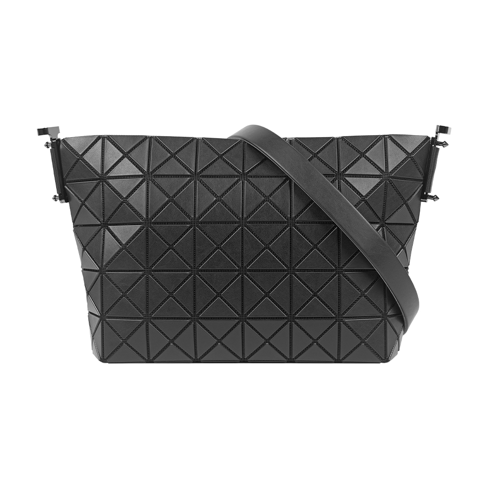 【ISSEY MIYAKE三宅一生】BAO BAO MUSETTE 霧面拉鍊二用包(消光黑)