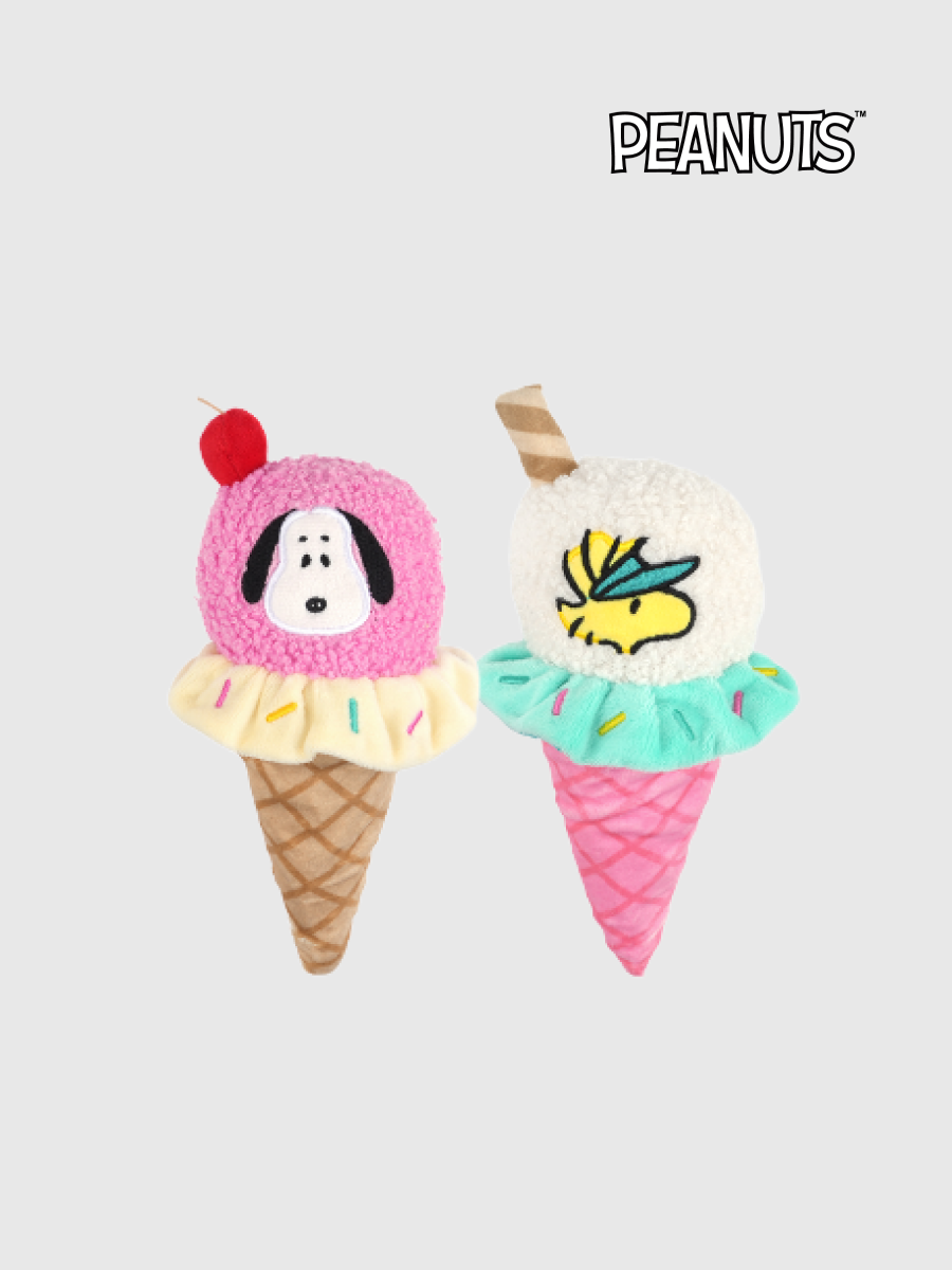 【Peanuts】史努比甜筒冰淇淋藏食發聲玩具
