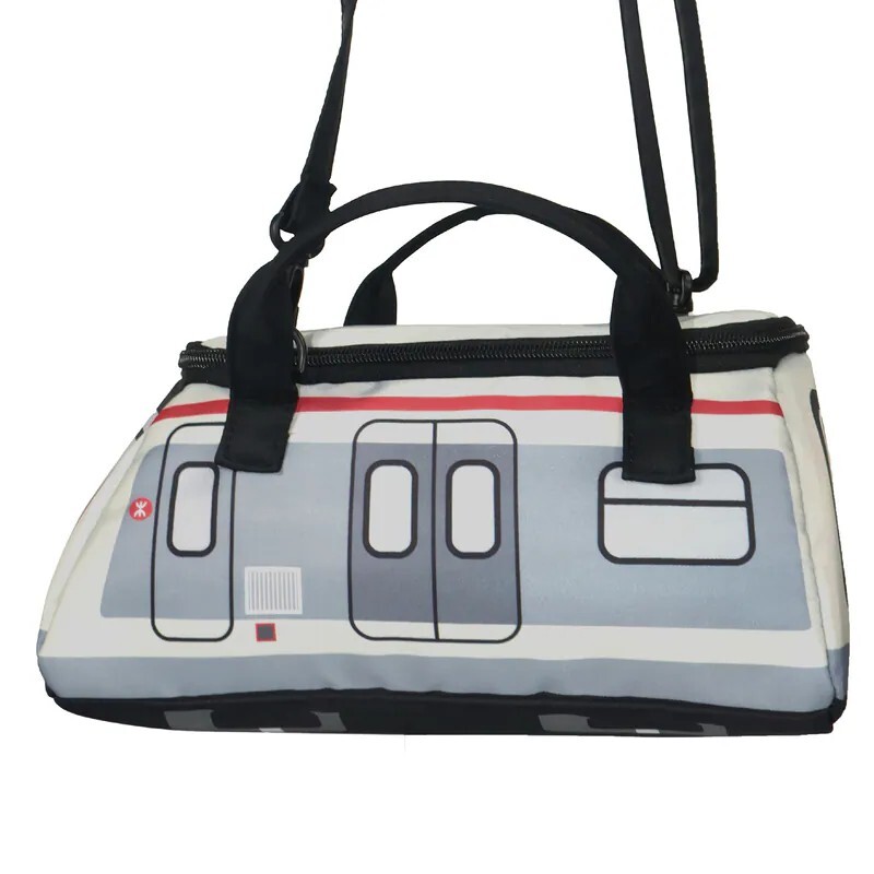 MTR Shaped Bag - Kwun Tong Line