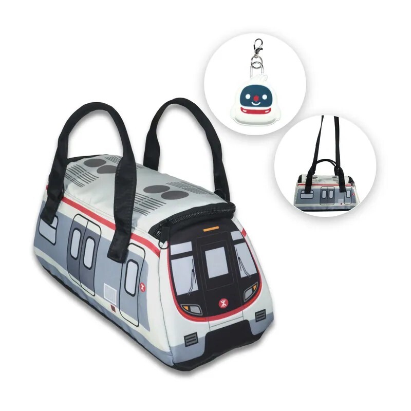 MTR Shaped Bag - Kwun Tong Line