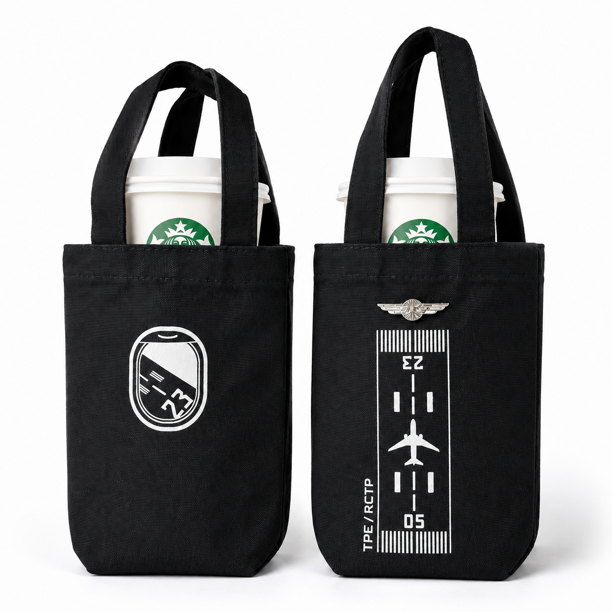 AIRSHOP TPE桃園機場飲料袋 / 附 波音787 銀翼胸針