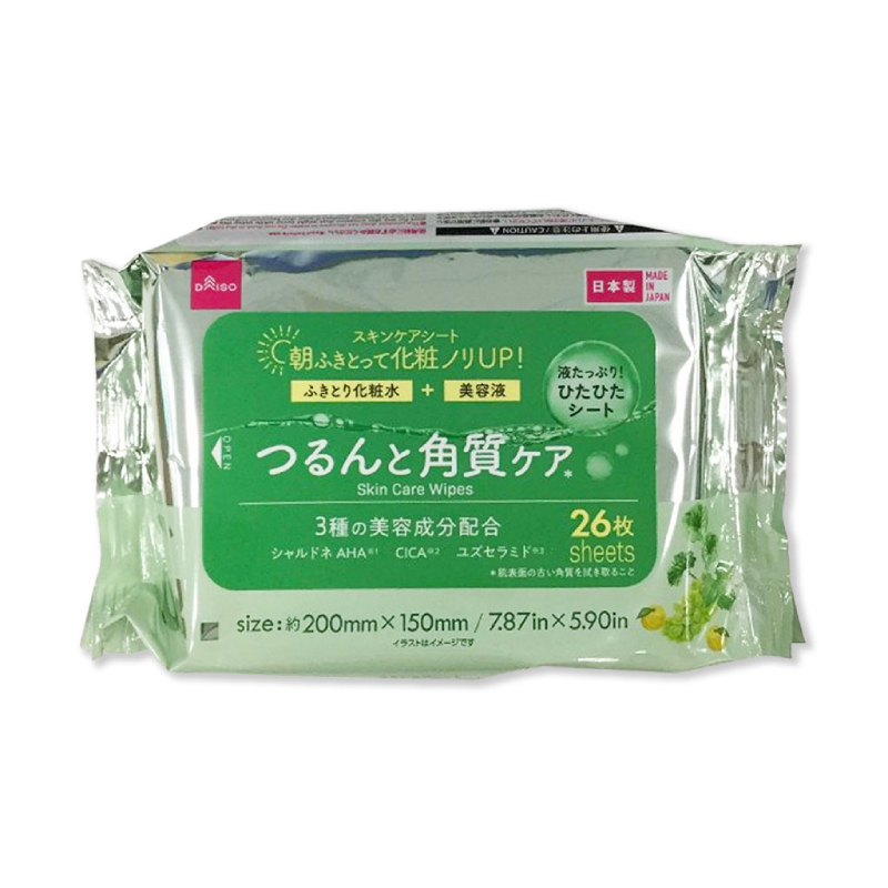 ＆.保濕潔膚濕巾/去角質 26入