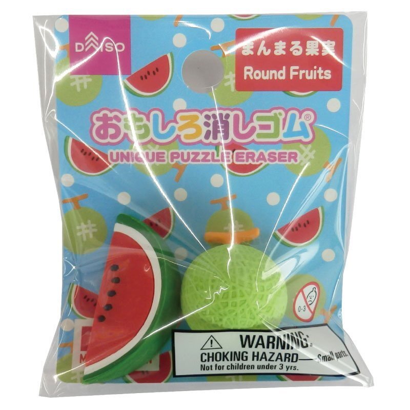造型橡皮擦/水果 2入