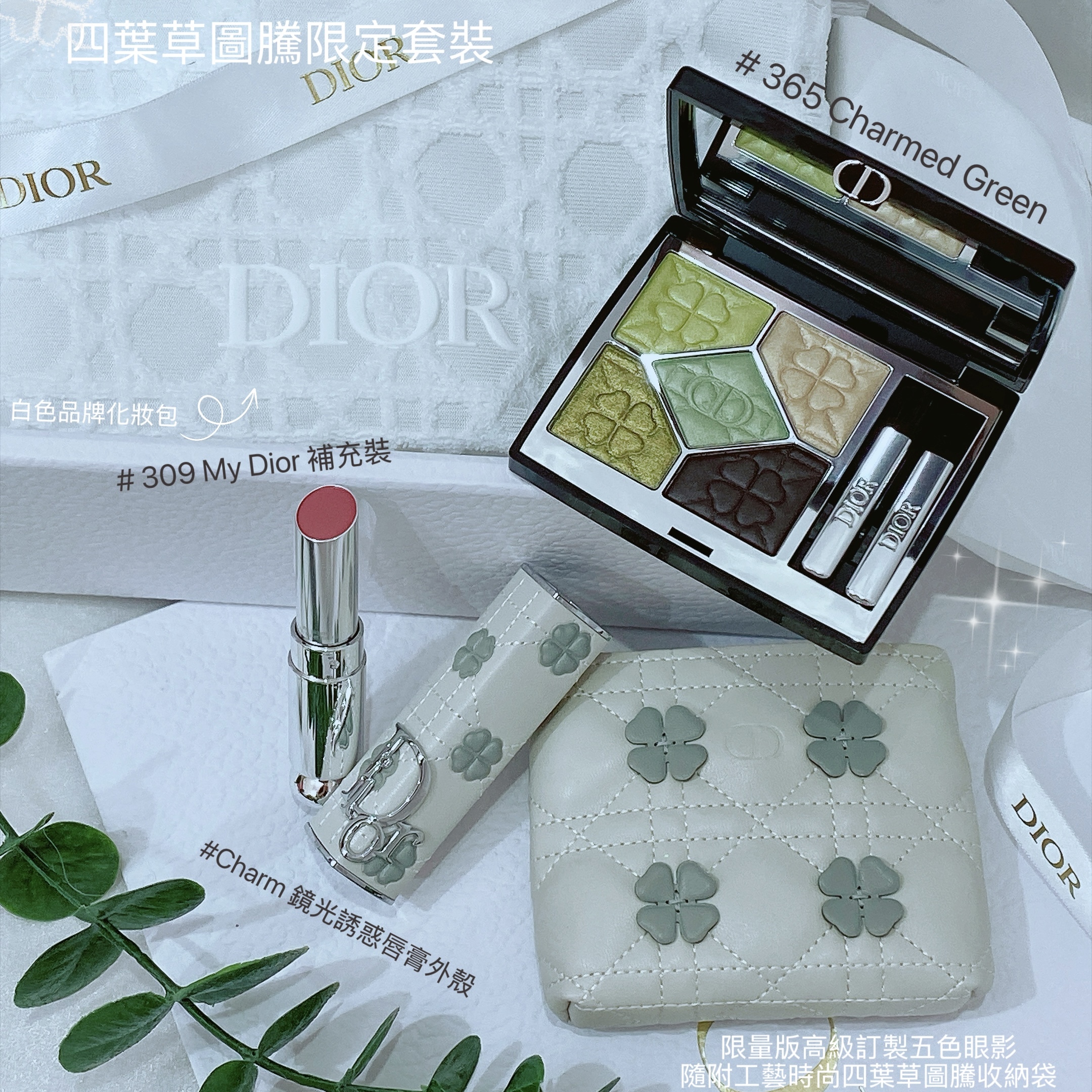 Dior Lucky Clover set