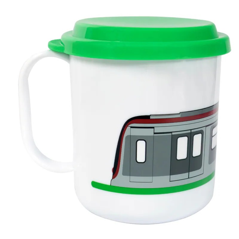 MTR 230ML Baby Cup with Lid - Kwun Tong Line