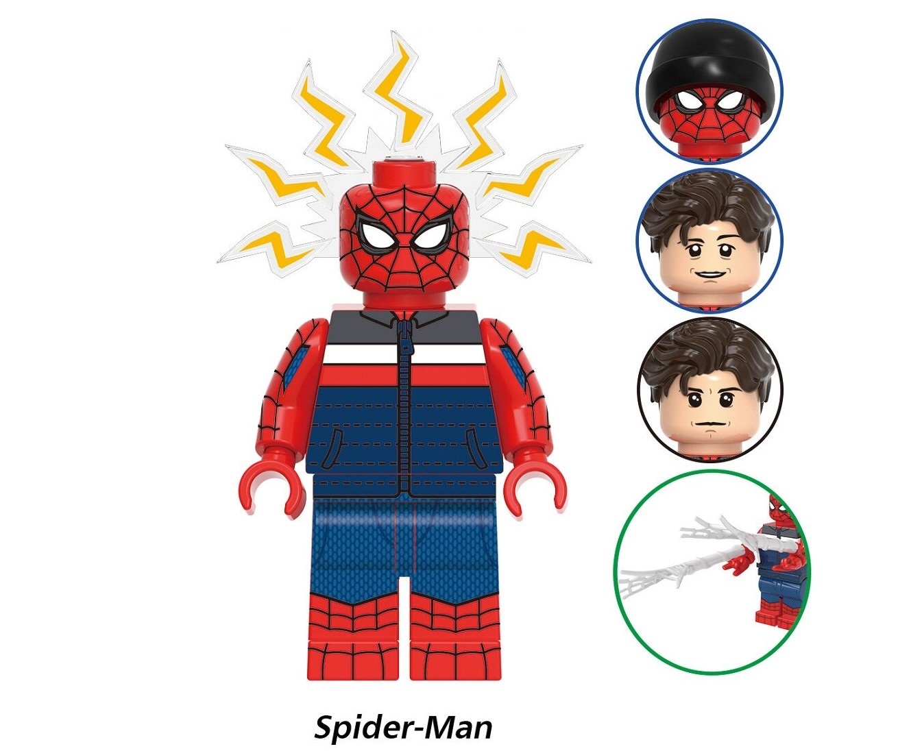 Spiderman Marvel Custom Minifigures Fit Lego G0231 GH1022