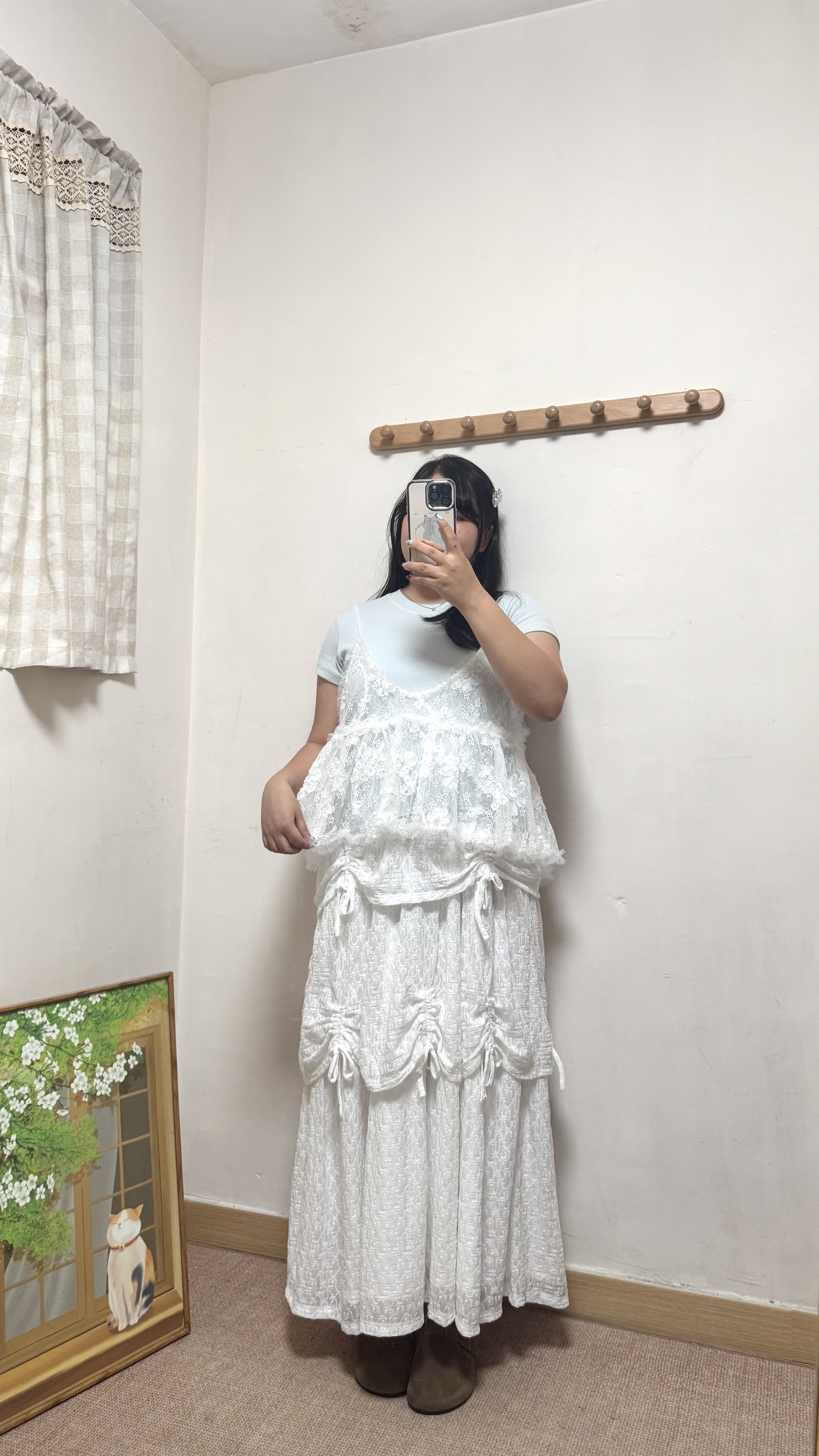 撞色明線內搭