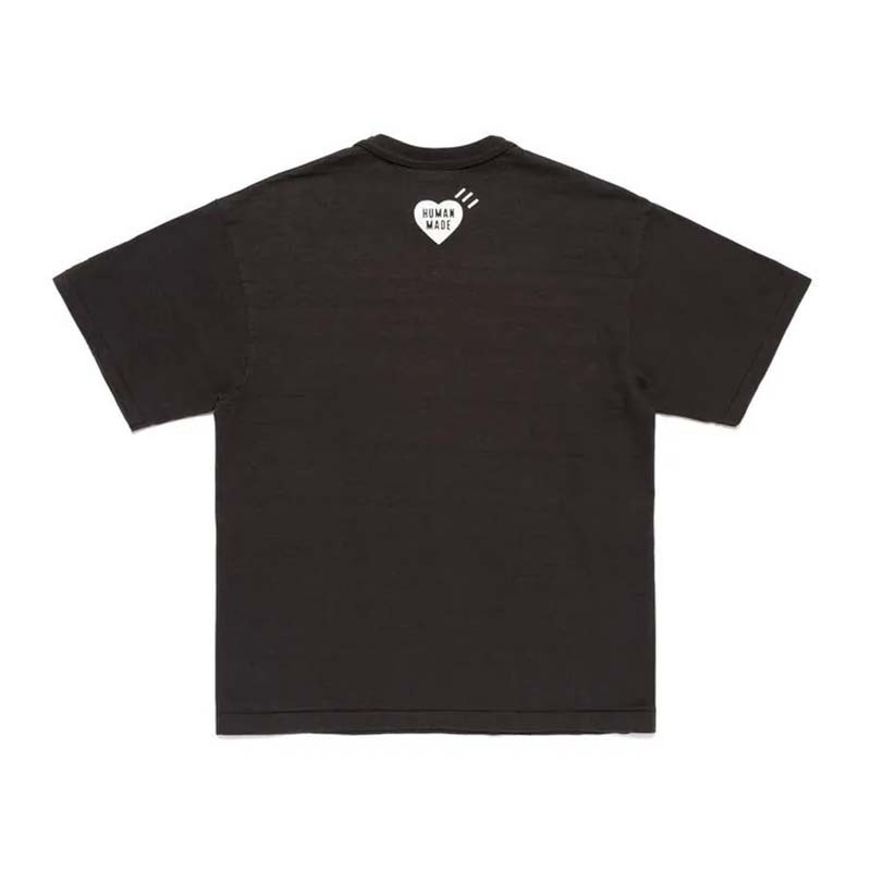 HUMAN MADE 小豬字體 短T 短袖 黑色 HM32TE003-BK [台灣現貨]