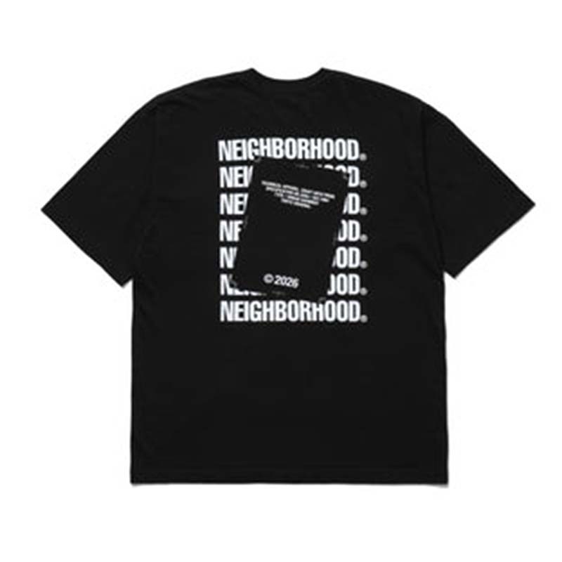NEIGHBORHOOD NBHD NH 261 SPOT . TEE SS-3 相片框 短T 短袖 黑色 NBHD-21 [台灣現貨]