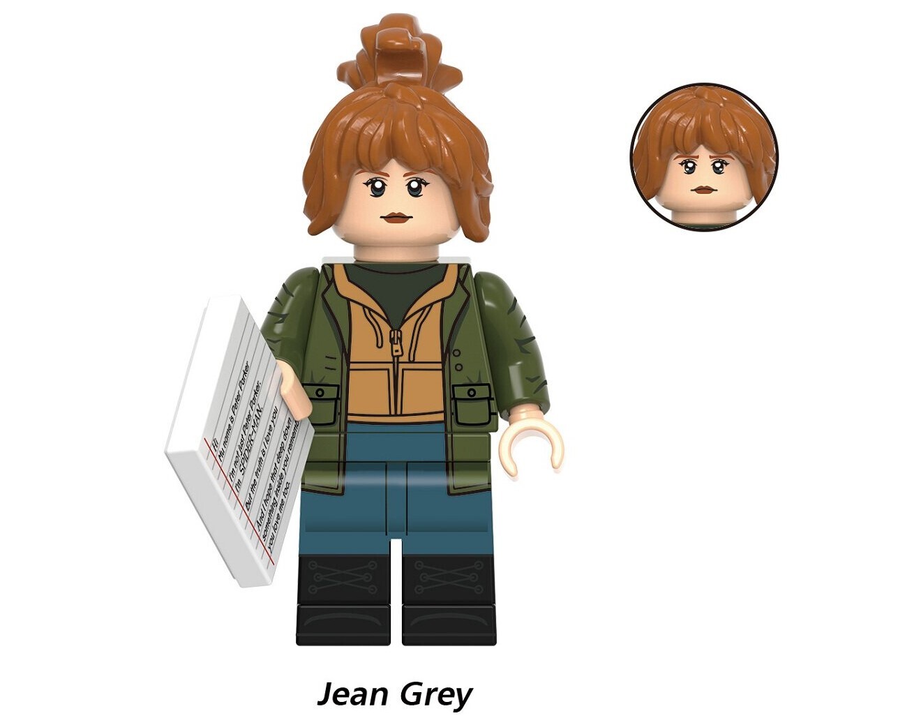 Spiderman Jean Grey Custom Minifigures Fit Lego G0231 GH1026