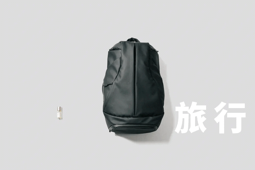 Pakx3 30L 後背包通勤健身旅行收納示意