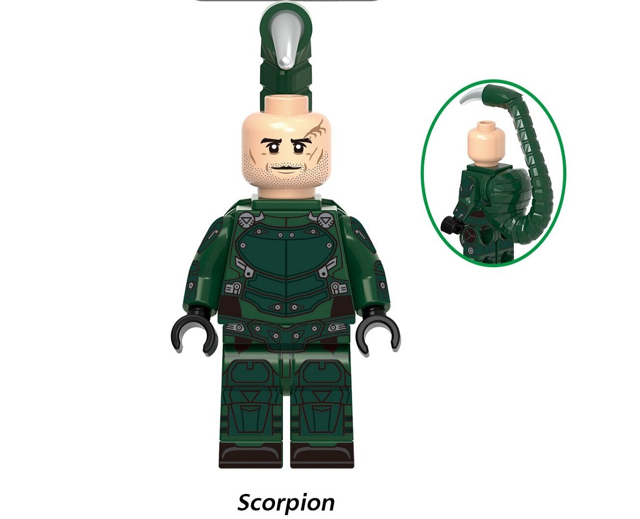 Spiderman Scorpion Custom Minifigures Fit Lego G0231 GH1027