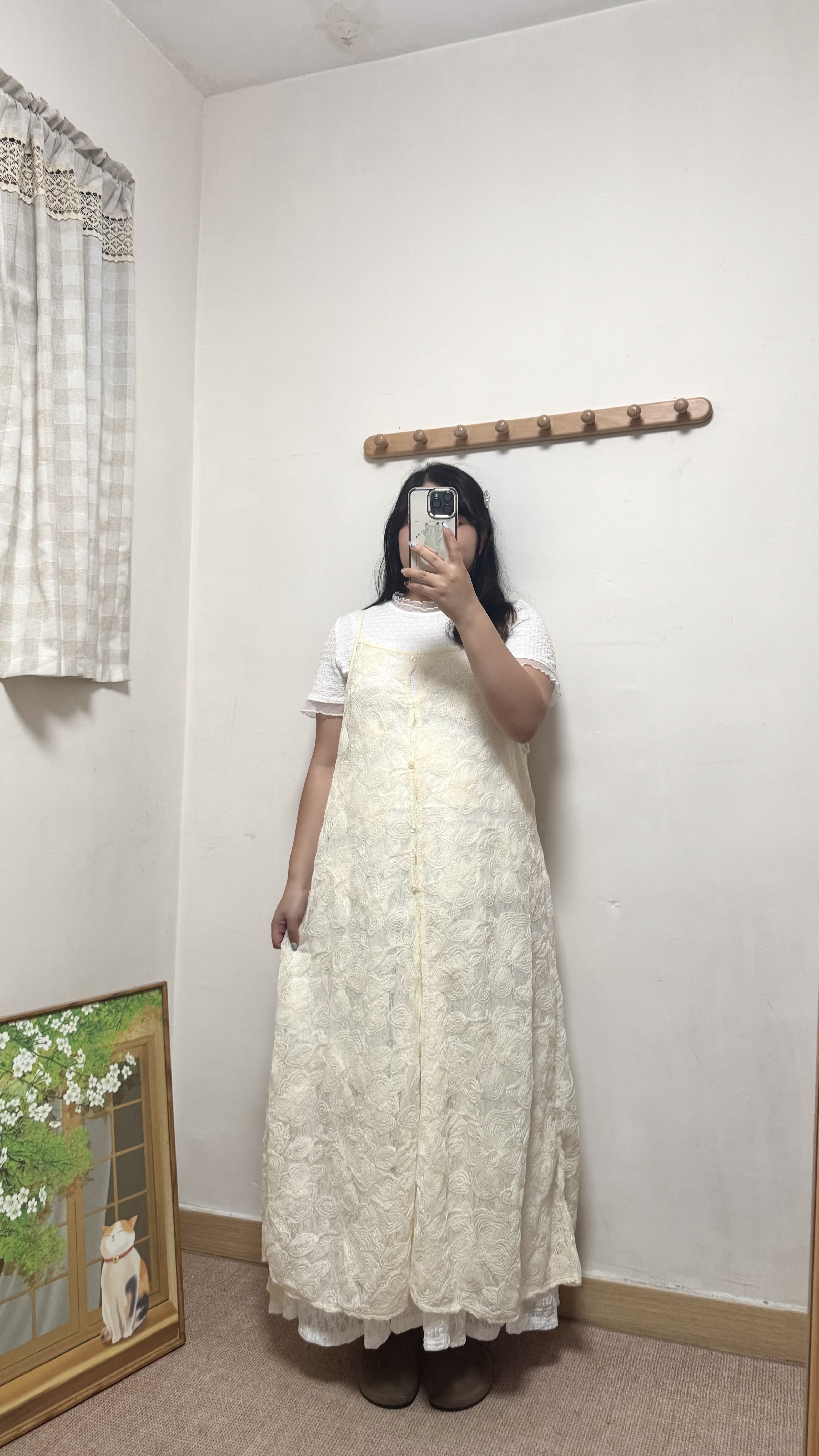 卷花排鈕吊帶外搭