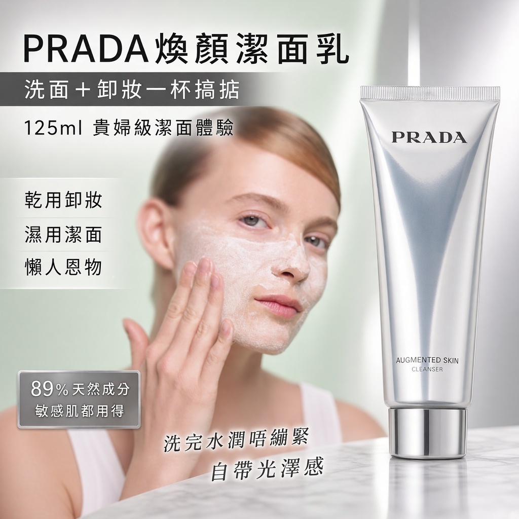 PRADA煥顏潔面乳