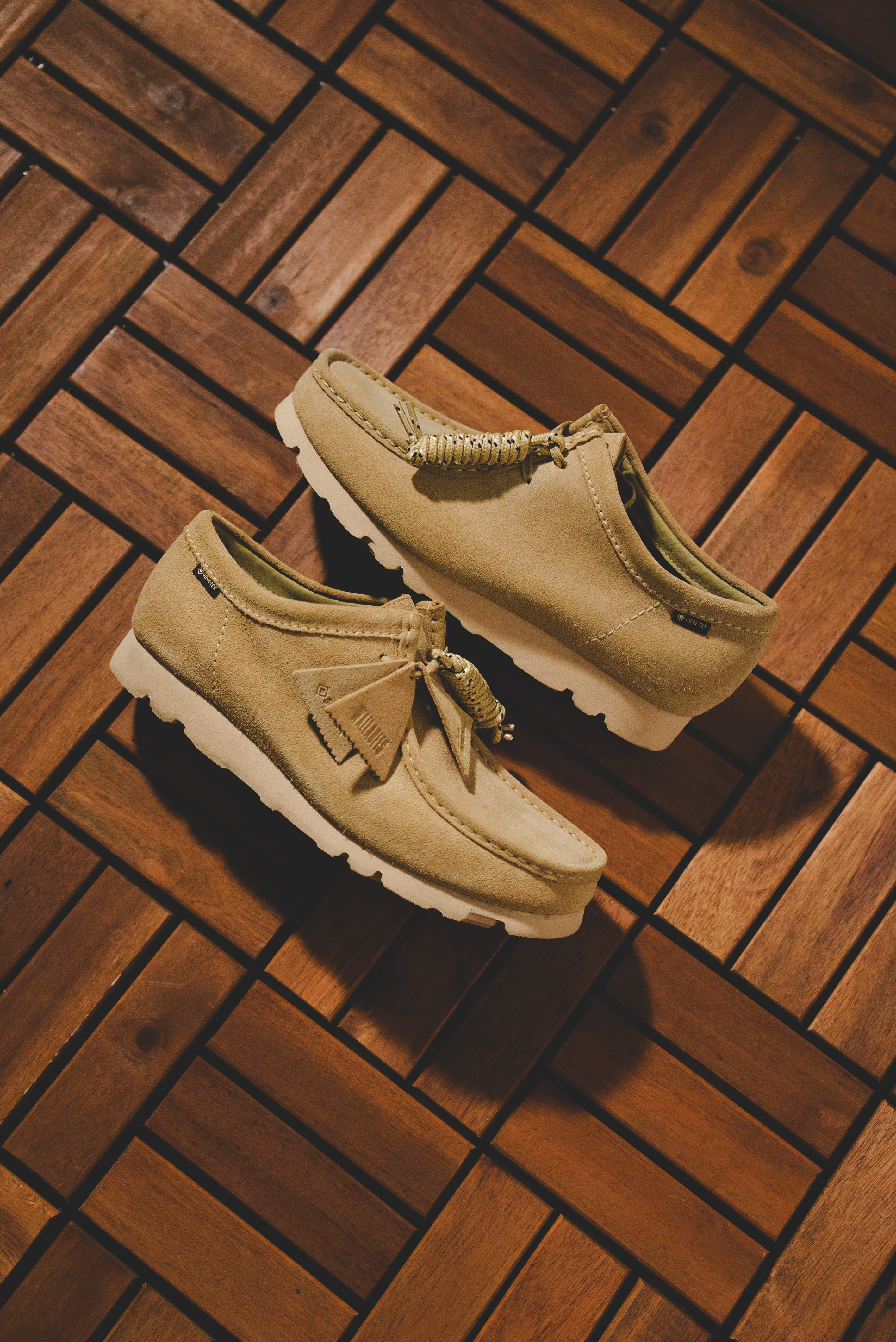 【Focus Store】現貨 Clarks Wallabee GTX "Maple" 袋鼠鞋 楓木色 防水 CLM79252R
