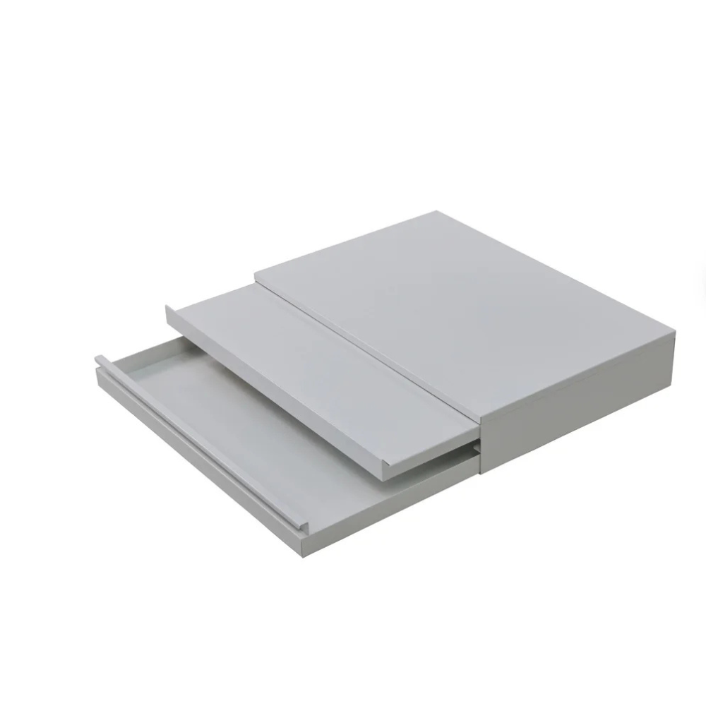 《adachi》日本製廚房電器多功能收納雙層抽屜式工作台(55cm)-全新改版