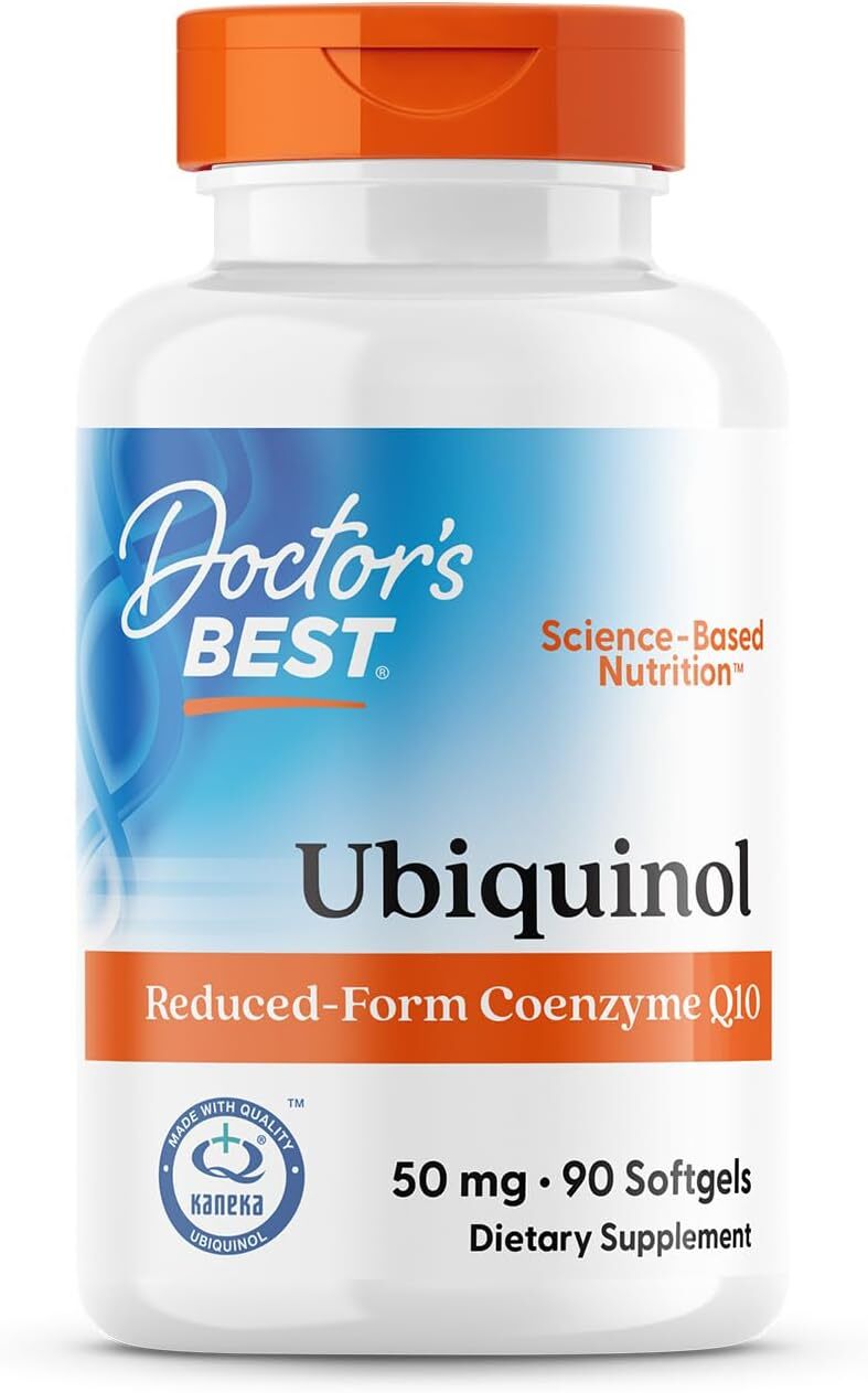 [預購] Doctor's Best天然還原型 50mg 90粒 液態 專利Kaneka Ubiquinol