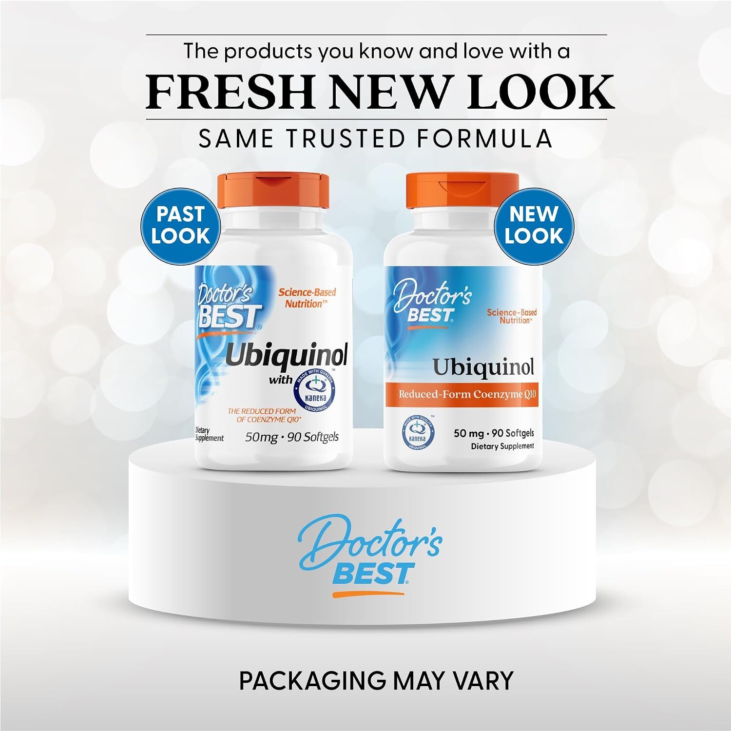 Doctor's Best Ubiquinol with Kaneka Q+ (50mg) 90 sgels