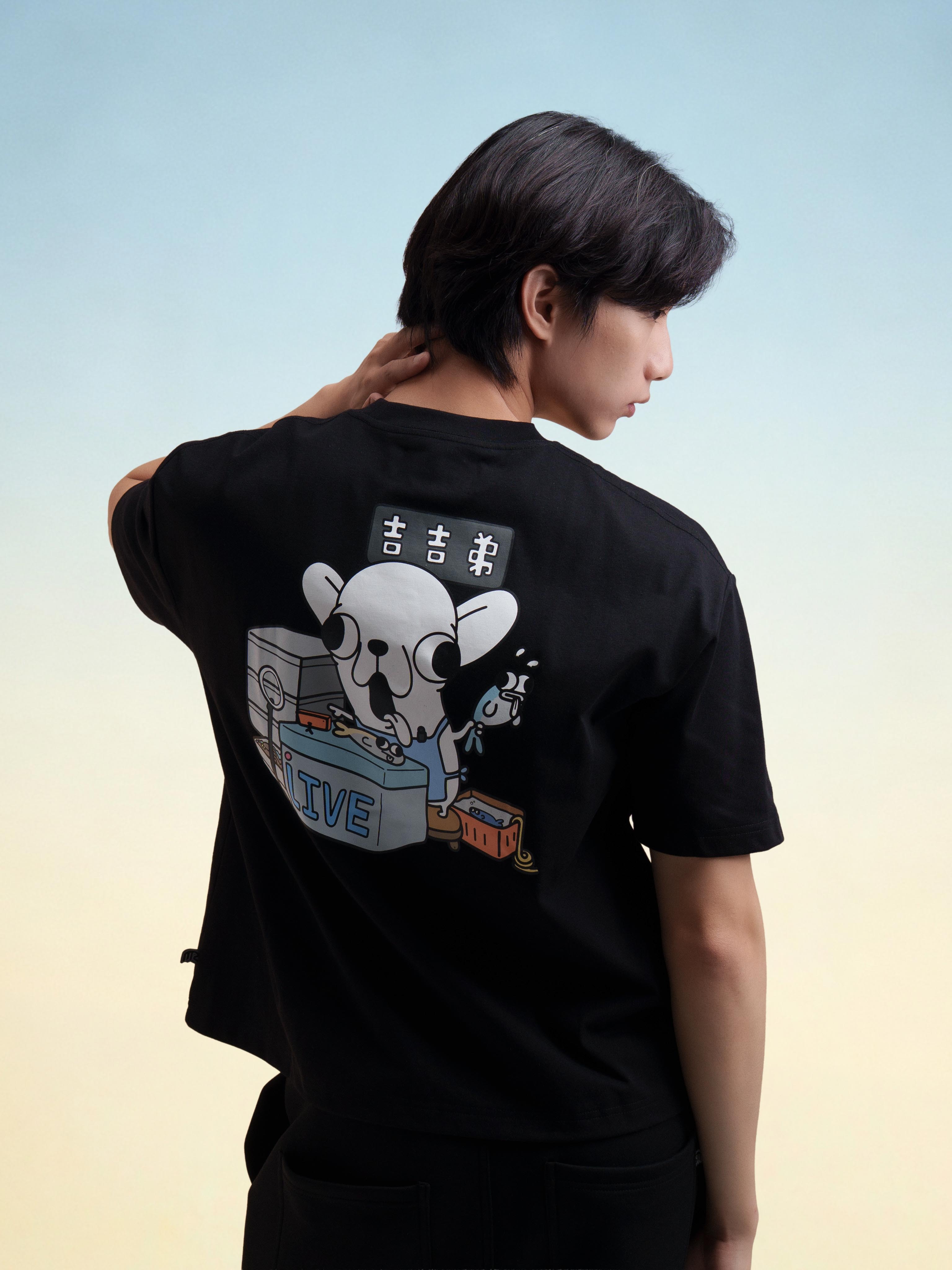 變種吉娃娃 x SIMON GW-S-2608 吉播主 SORONA BOXY 短T