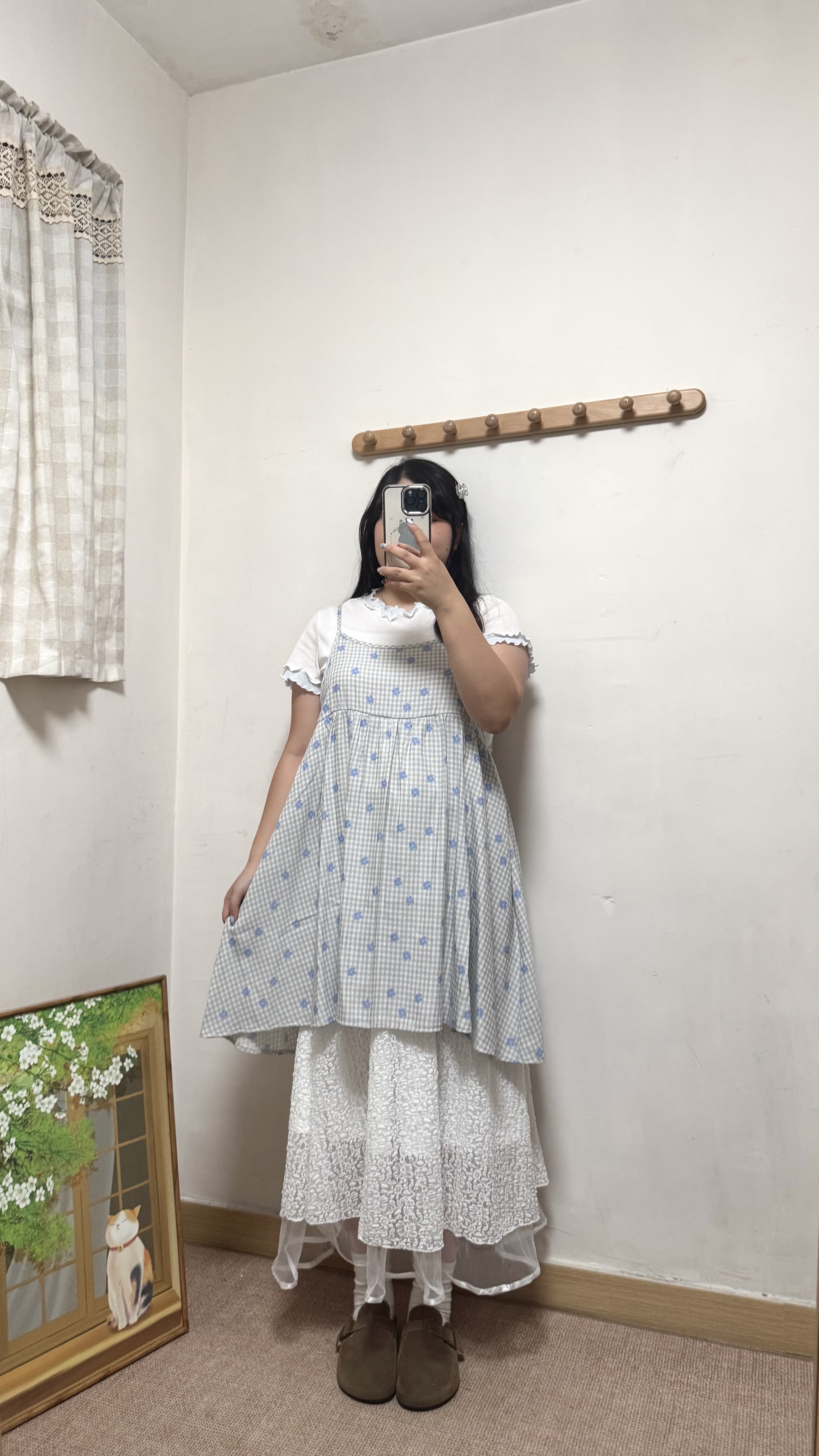 特別～小花格紋外搭