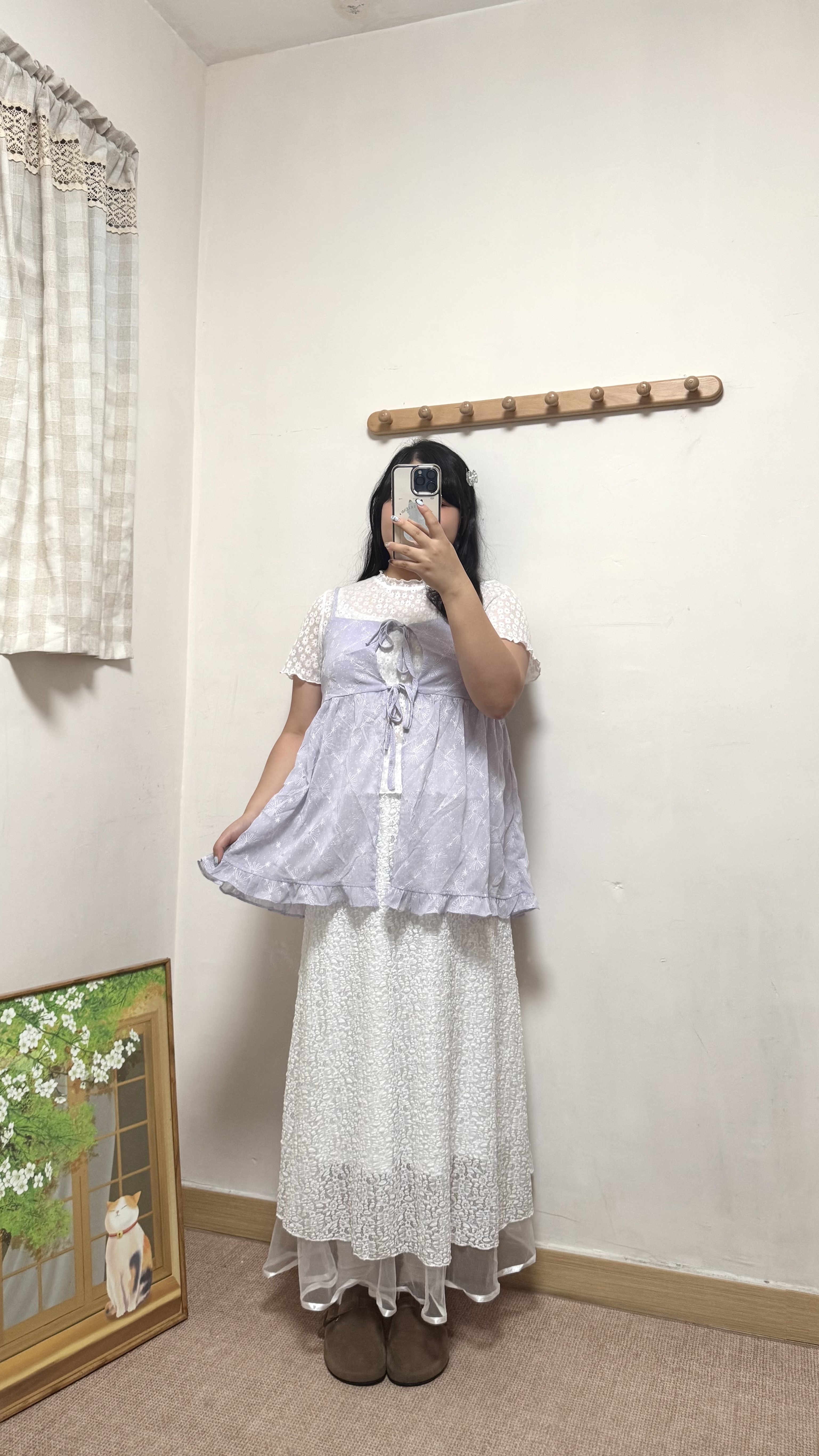 星星花吊帶外搭