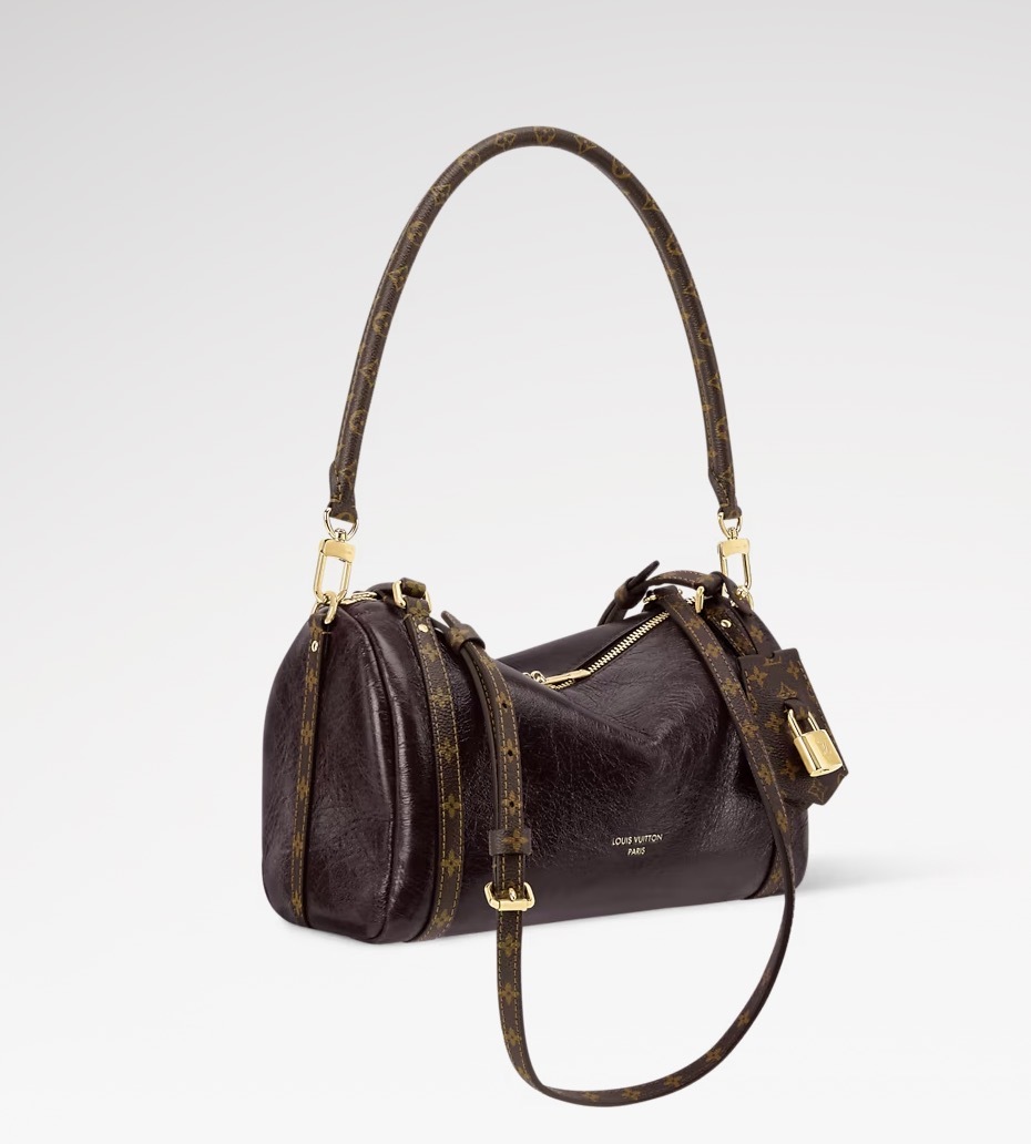 Louis Vuitton LV Express PM 皮革 手袋 單肩袋 棕色