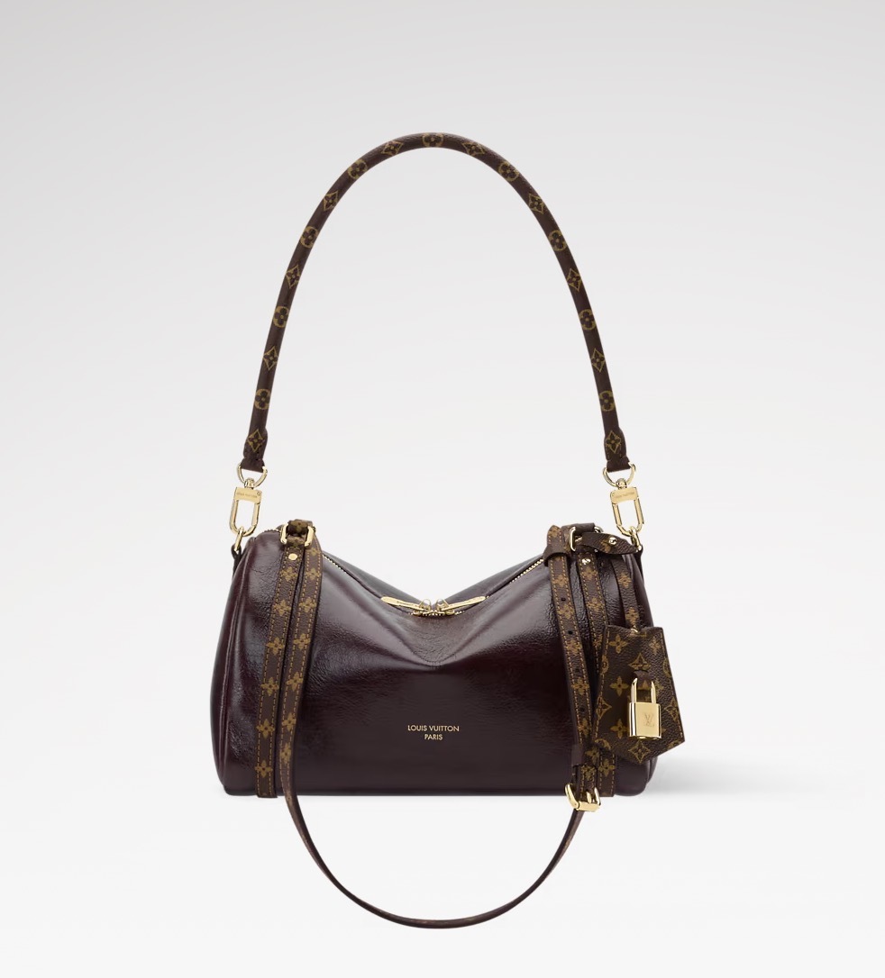 Louis Vuitton LV Express PM 皮革 手袋 單肩袋 棕色