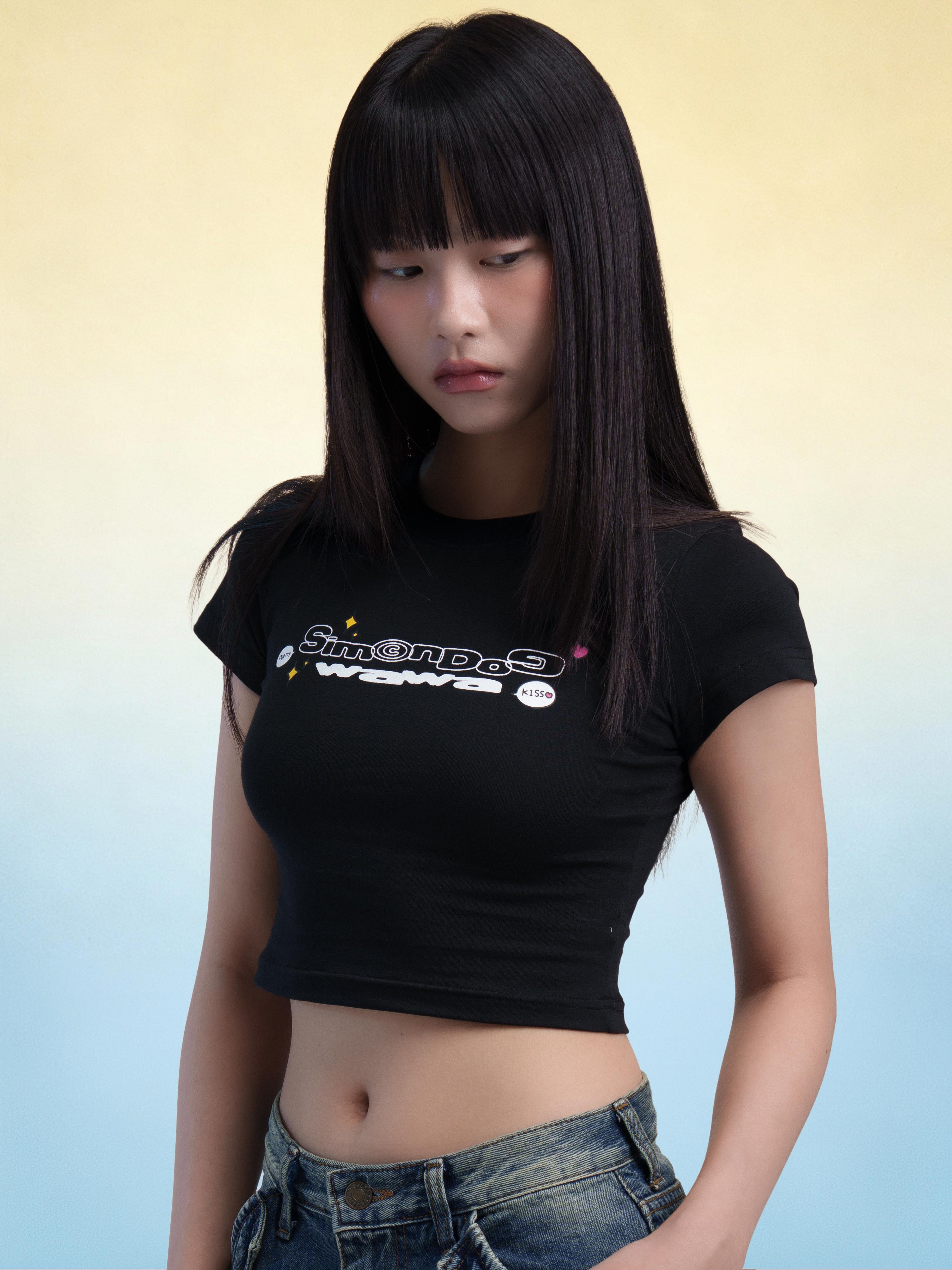 變種吉娃娃 x SIMON GW-S-2610 吉讚網紅 女款 短T