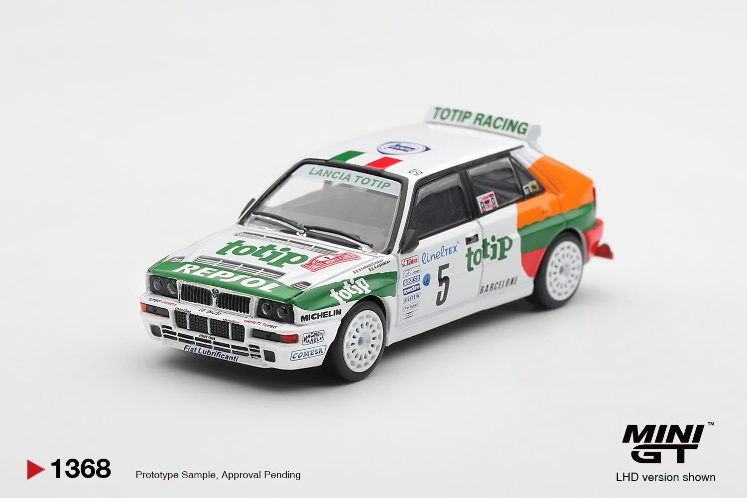 [預訂] Mini GT #1368 領先Lancia Delta HF Integrale Evoluzione #5 1993 蒙地卡羅拉力賽 左軚