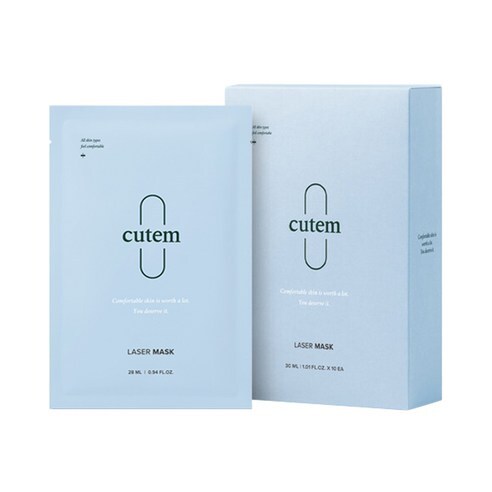 韓國院線產品 CUTEM 集中鎮靜激光面膜 1盒10片