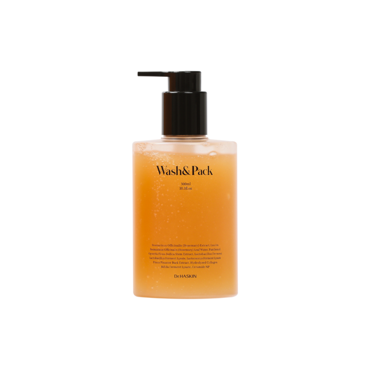 韓國院線產品 Dr. Haskin Wash & Pack 多效合一清潔保養露 300ml