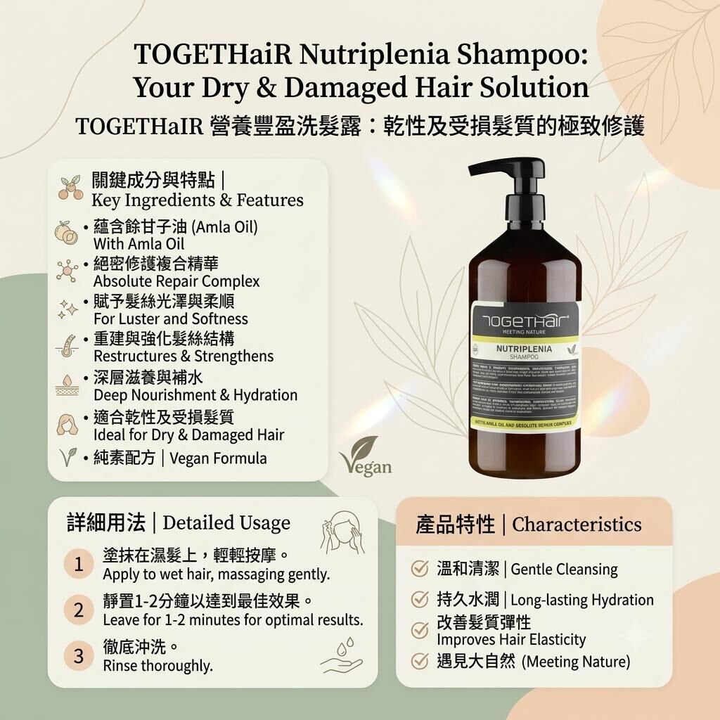 Togethair Nutriplenia  Shampoo 250ml/1000ml