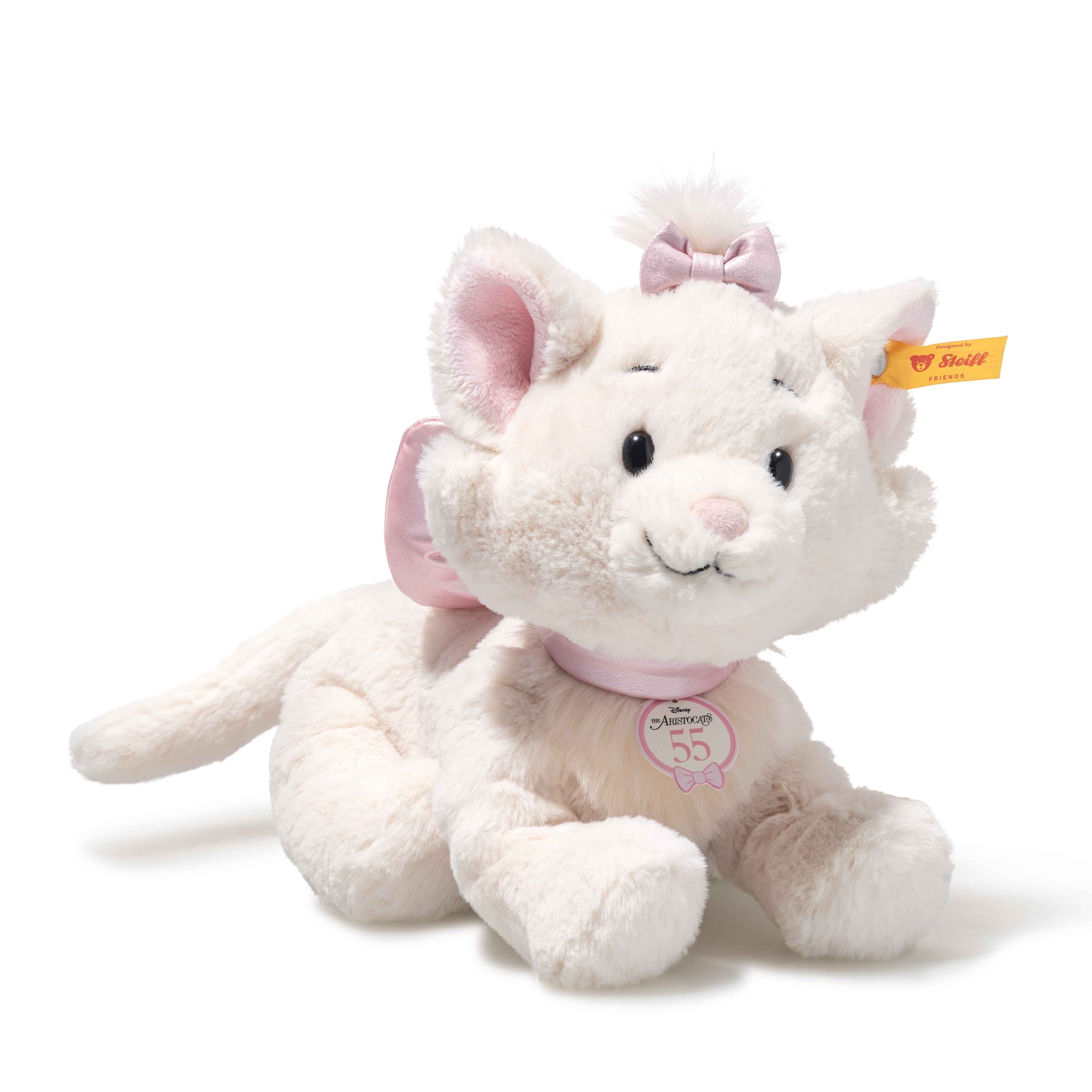 Steiff金耳釦泰迪熊 - Disney Marie - The Aristocats 55th Anniversary 瑪麗貓
