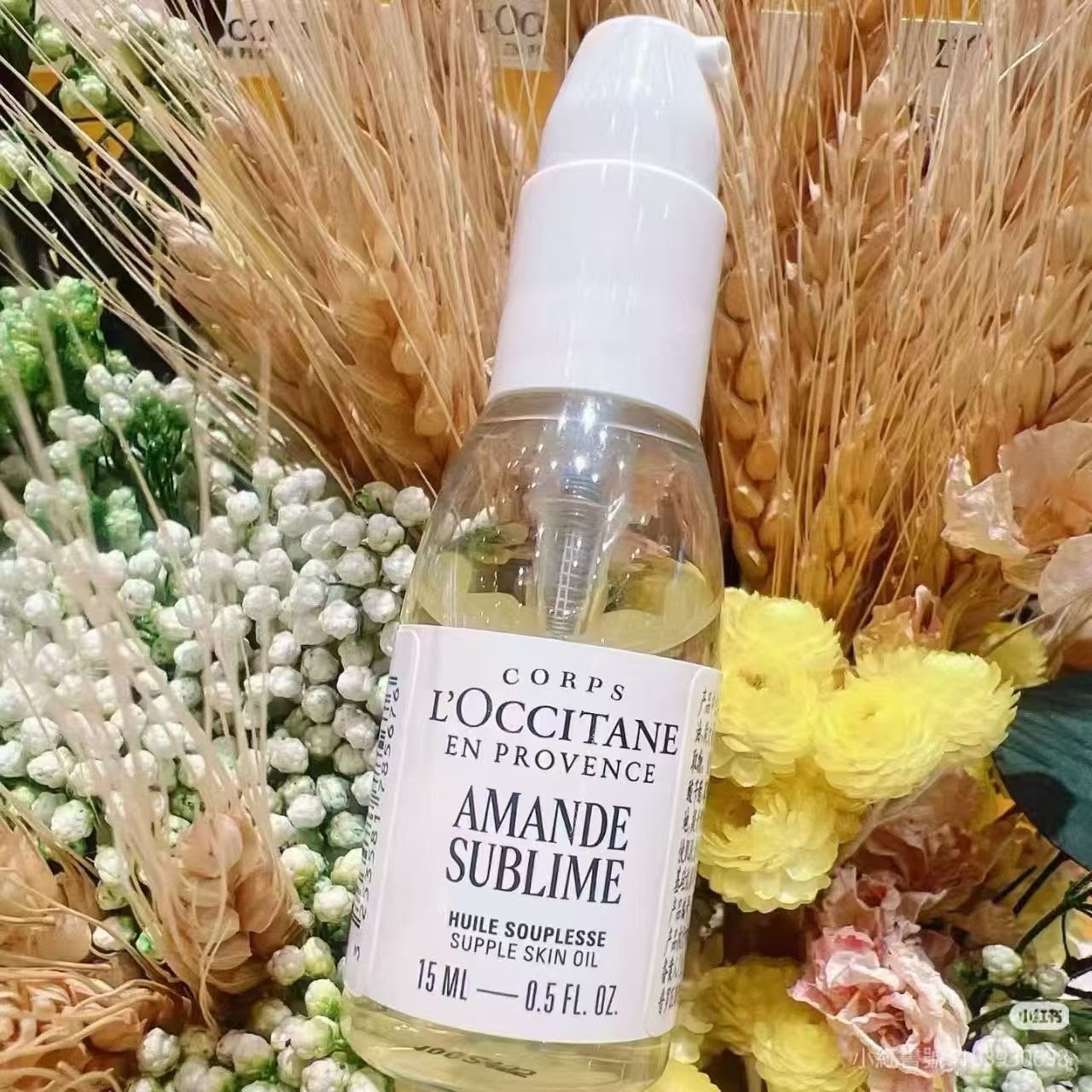L'OCCITANE 歐舒丹 的明星產品「杏仁緊實美膚油15ml旅行裝 -b2600627