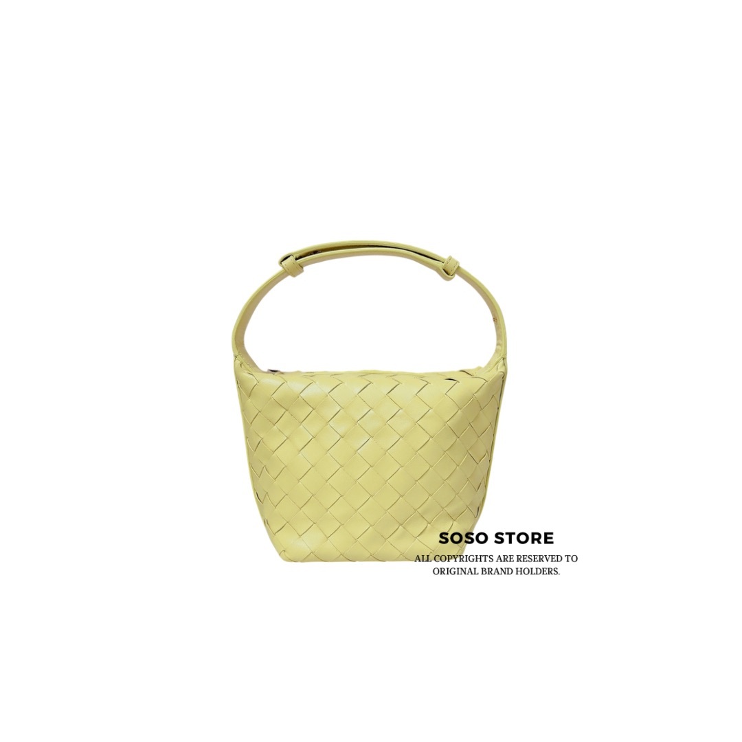 Bottega Veneta Candy Wallace - Yellow / GHW