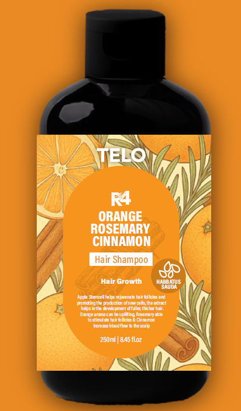 MCT Telo R4 橙子迷迭香肉桂洗髮素250ml *生髮護髮*