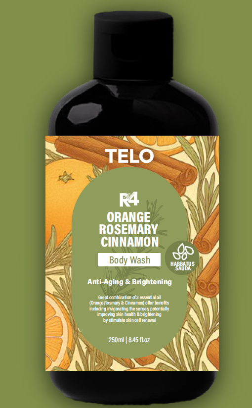 MCT Telo R4 橙子迷迭香肉桂沐浴露250ml