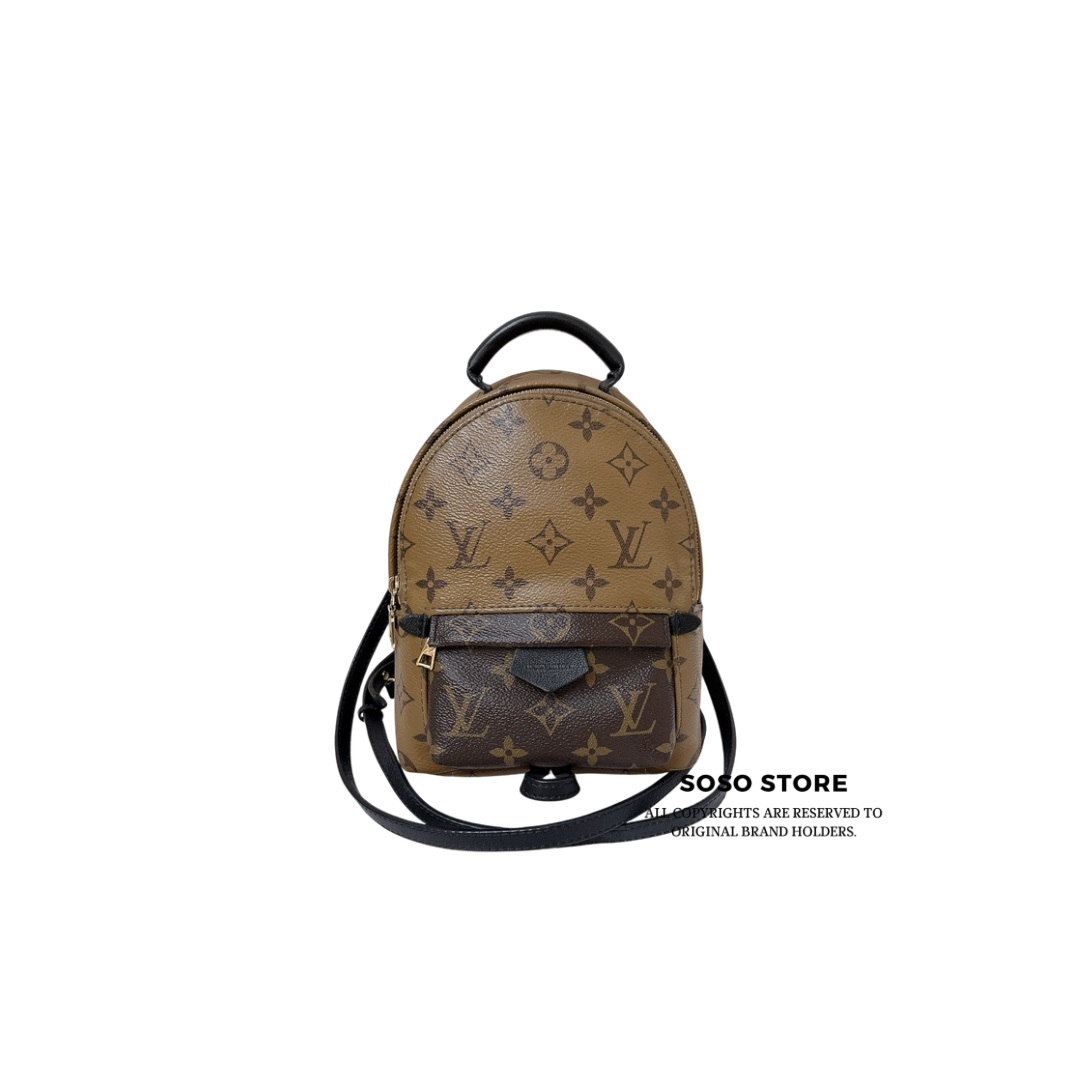 Louis Vuitton Palm Springs Mini Backpack - Monogram Reverse / GHW