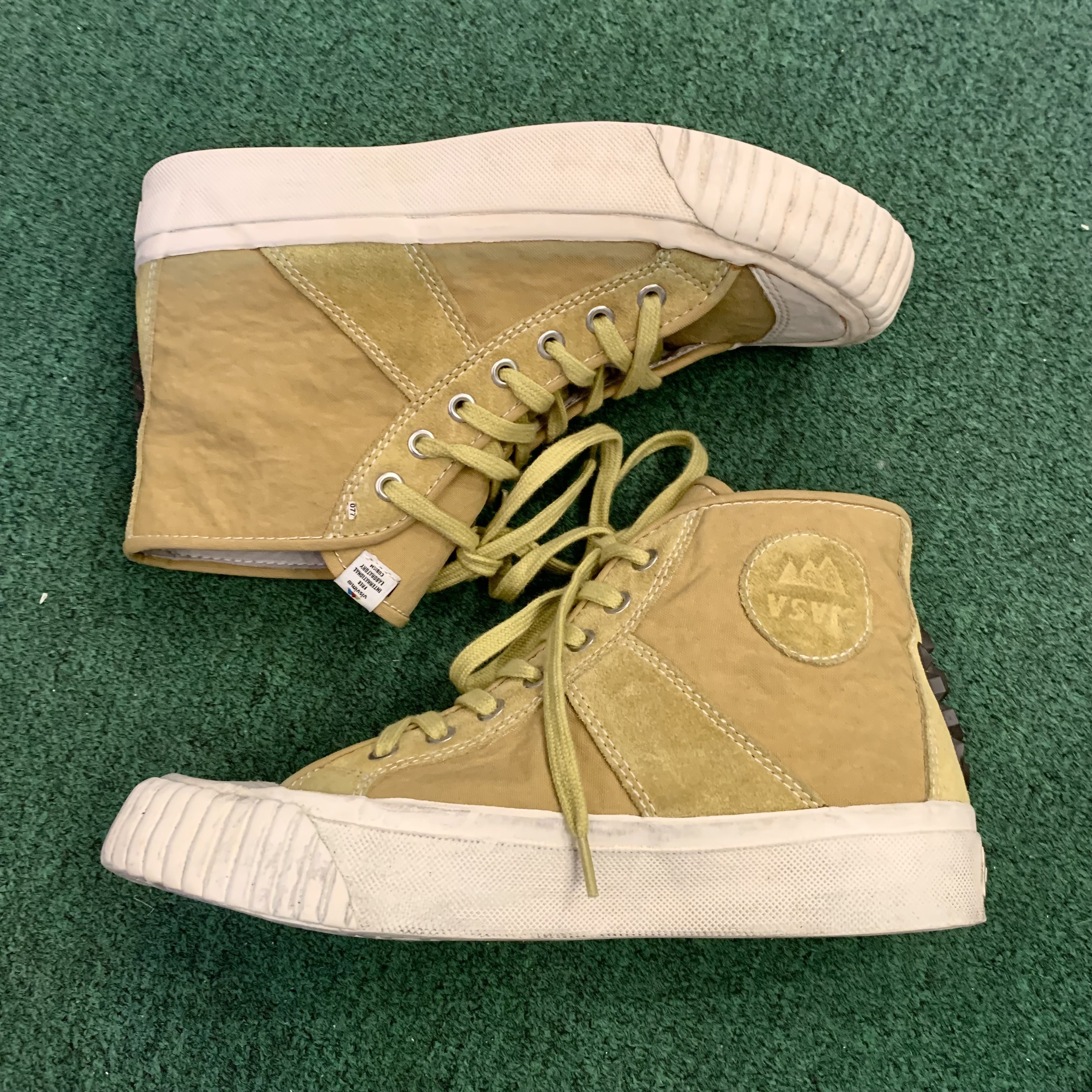 HB SHOP DISPLAY SALE: VISVIM WMV LEISEE LAMINA HI-SHOES W *女裝 - WOMEN SIZE (7) IN STOCK NOW (現貨發售中)