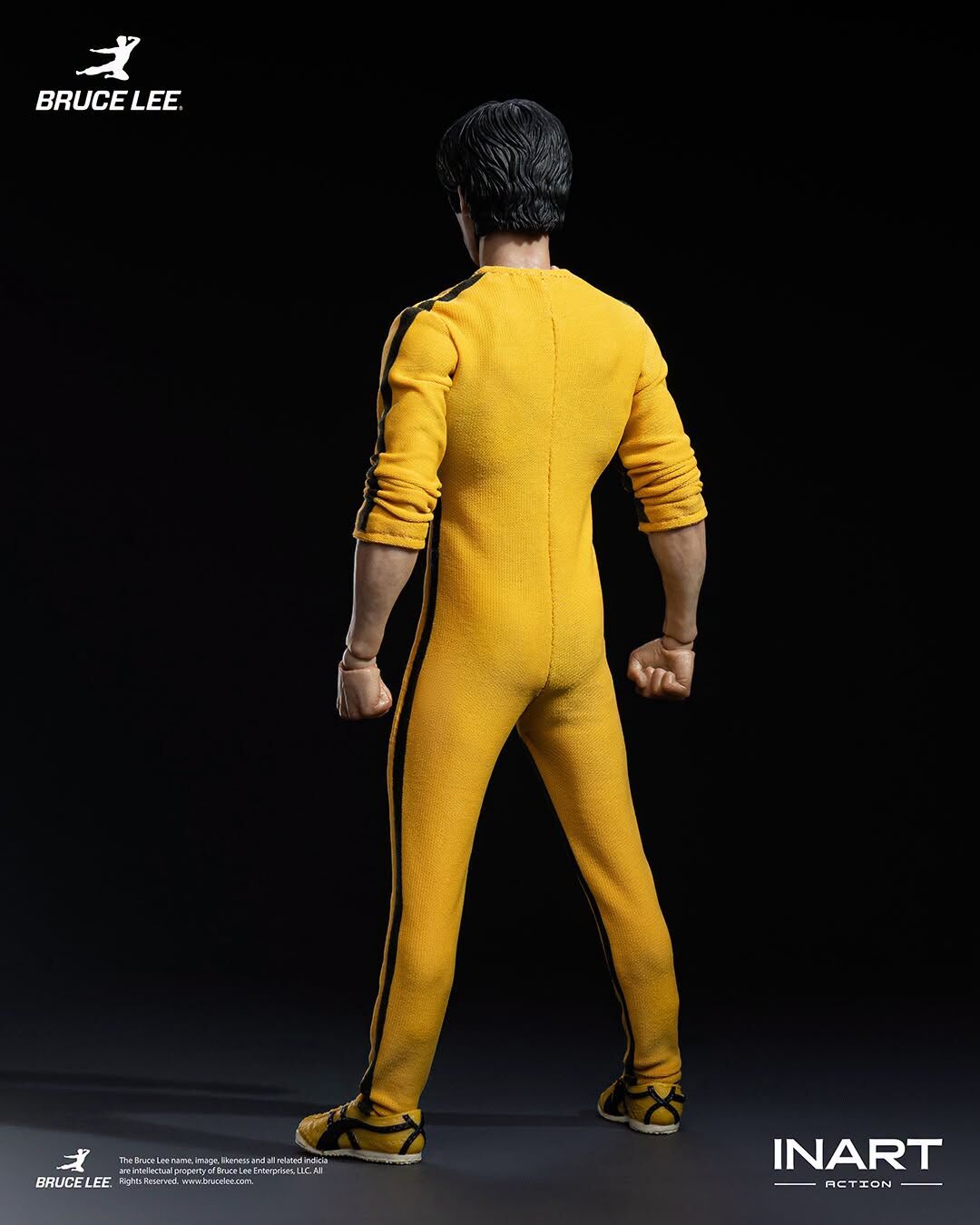 INART Action - 李小龍（黃色連體服）1/12可動人偶 - INART官方香港合作代理店